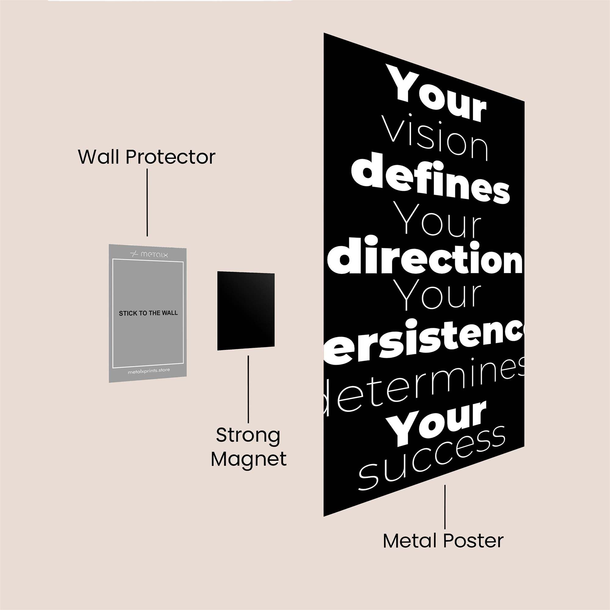 Visionary Triumph Safe Wall Magnetic / M
