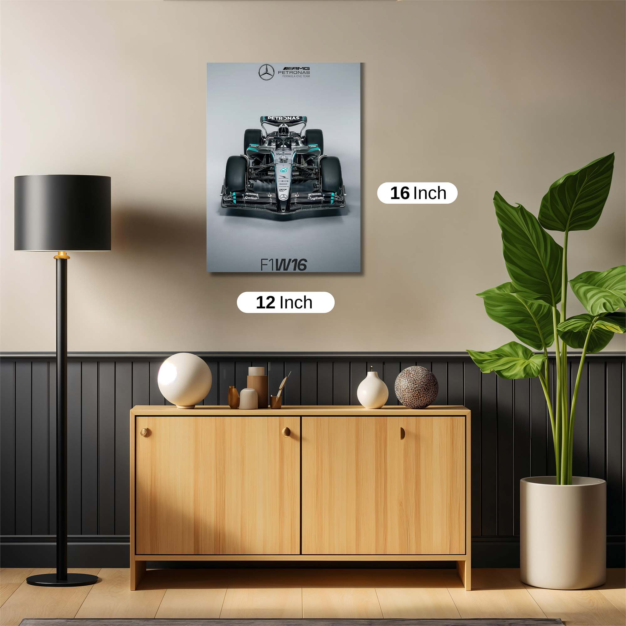 Mercedes Majestic Safe Wall Magnetic / M