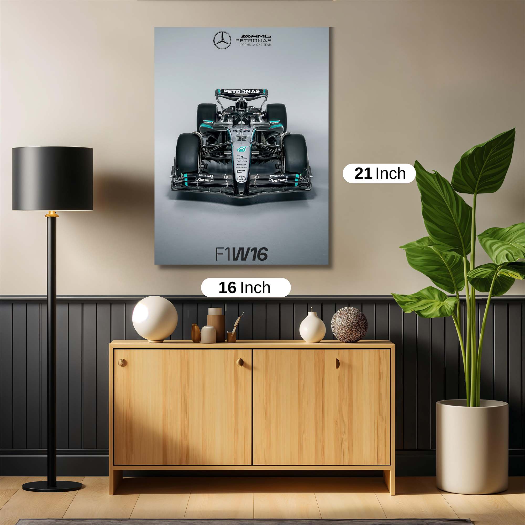 Mercedes Majestic Safe Wall Magnetic / M