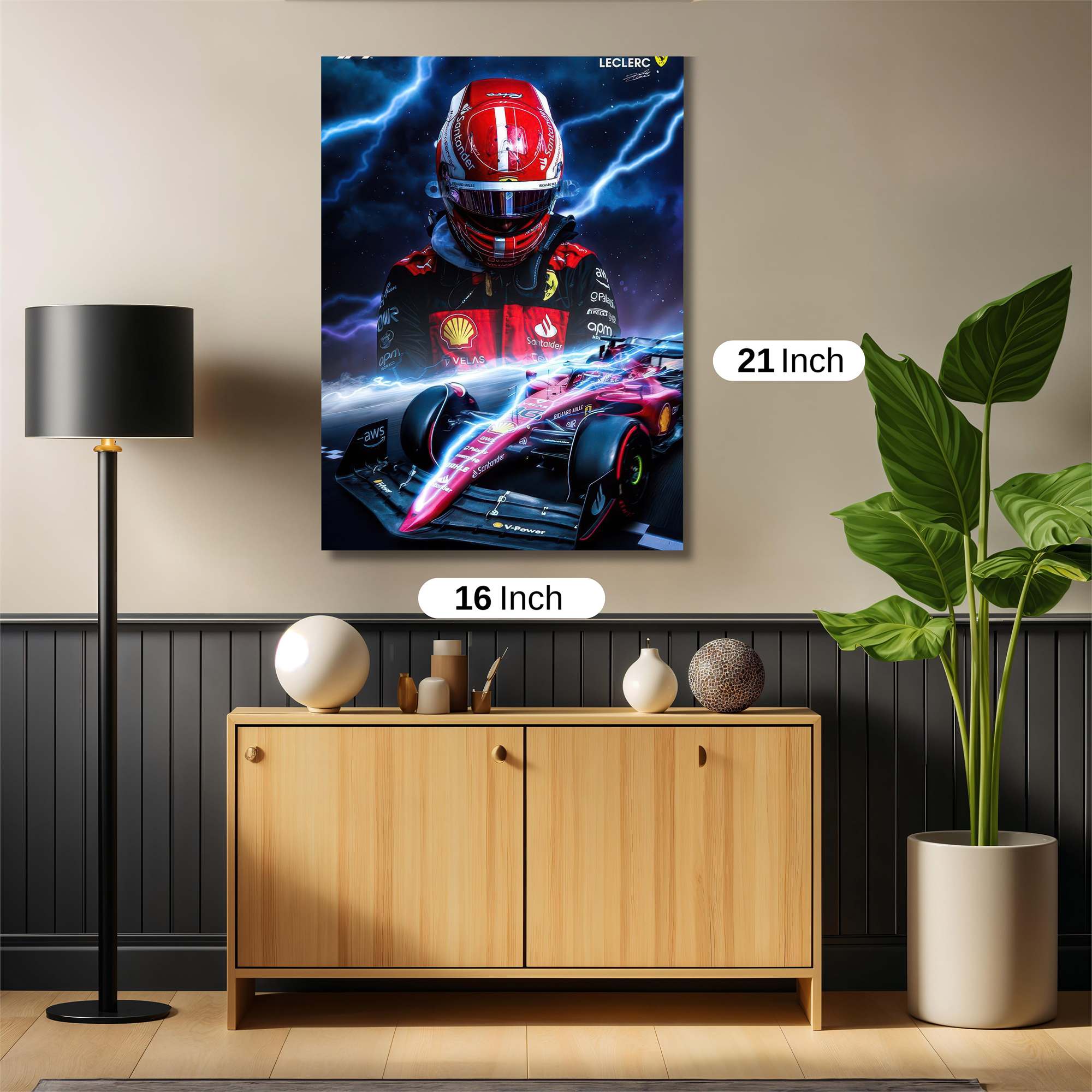 Leclerc Thunder Safe Wall Magnetic / M