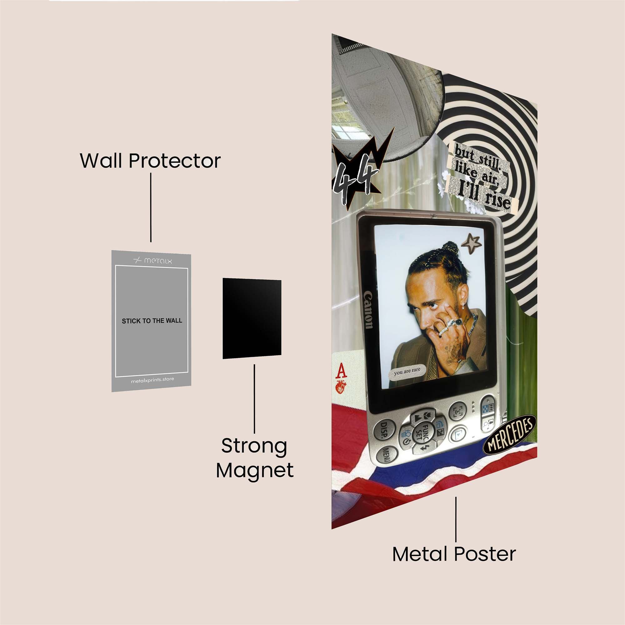 Lewis Triumphant Safe Wall Magnetic / M