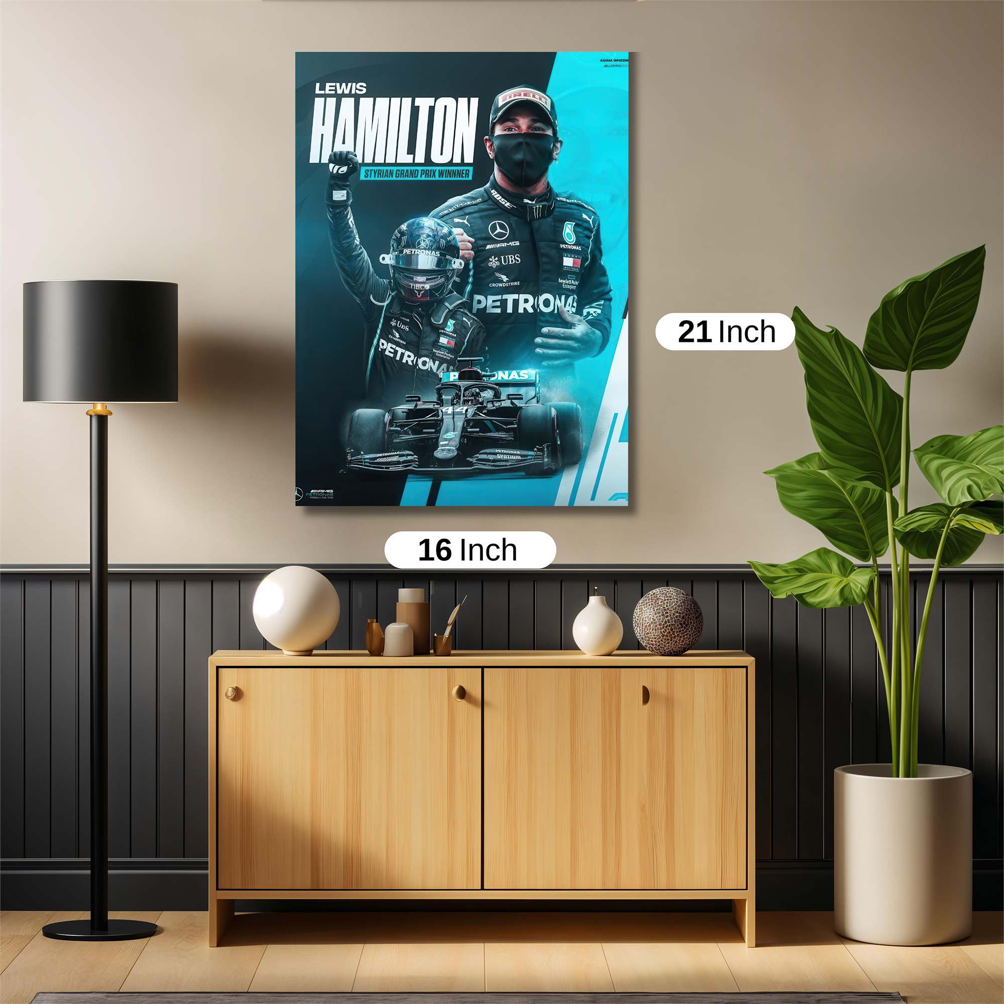 Hamilton Triumphant Safe Wall Magnetic / M