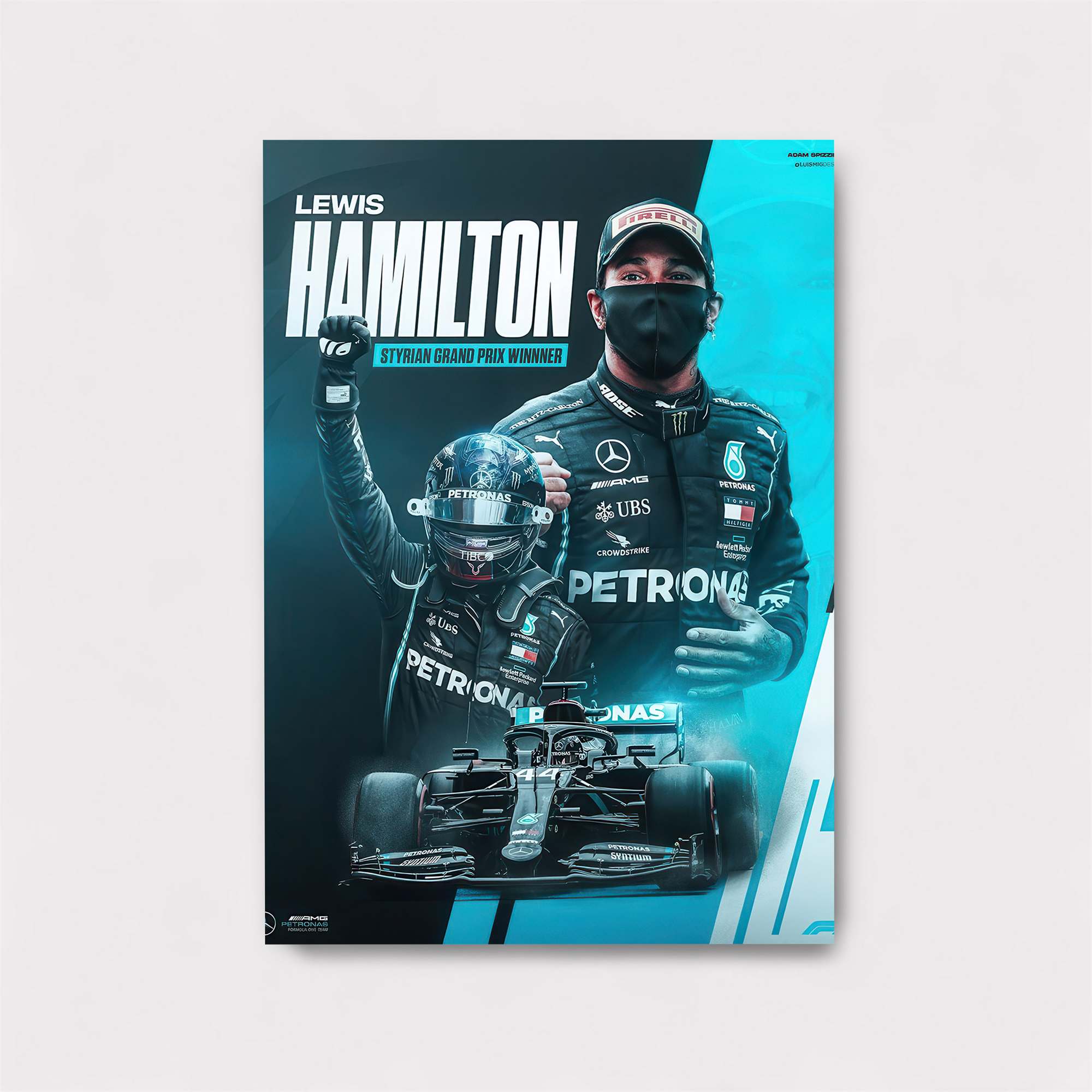 Hamilton Triumphant Safe Wall Magnetic / M