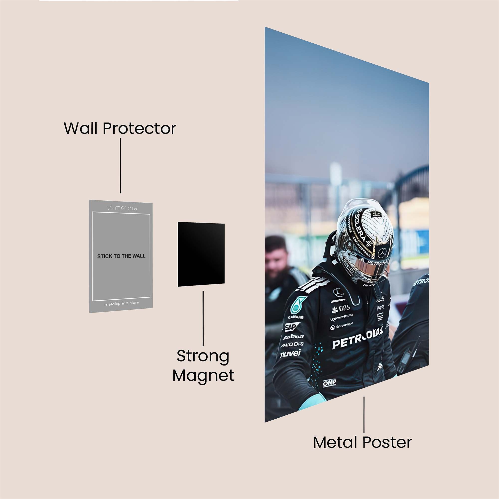 Hamilton Serene Safe Wall Magnetic / M