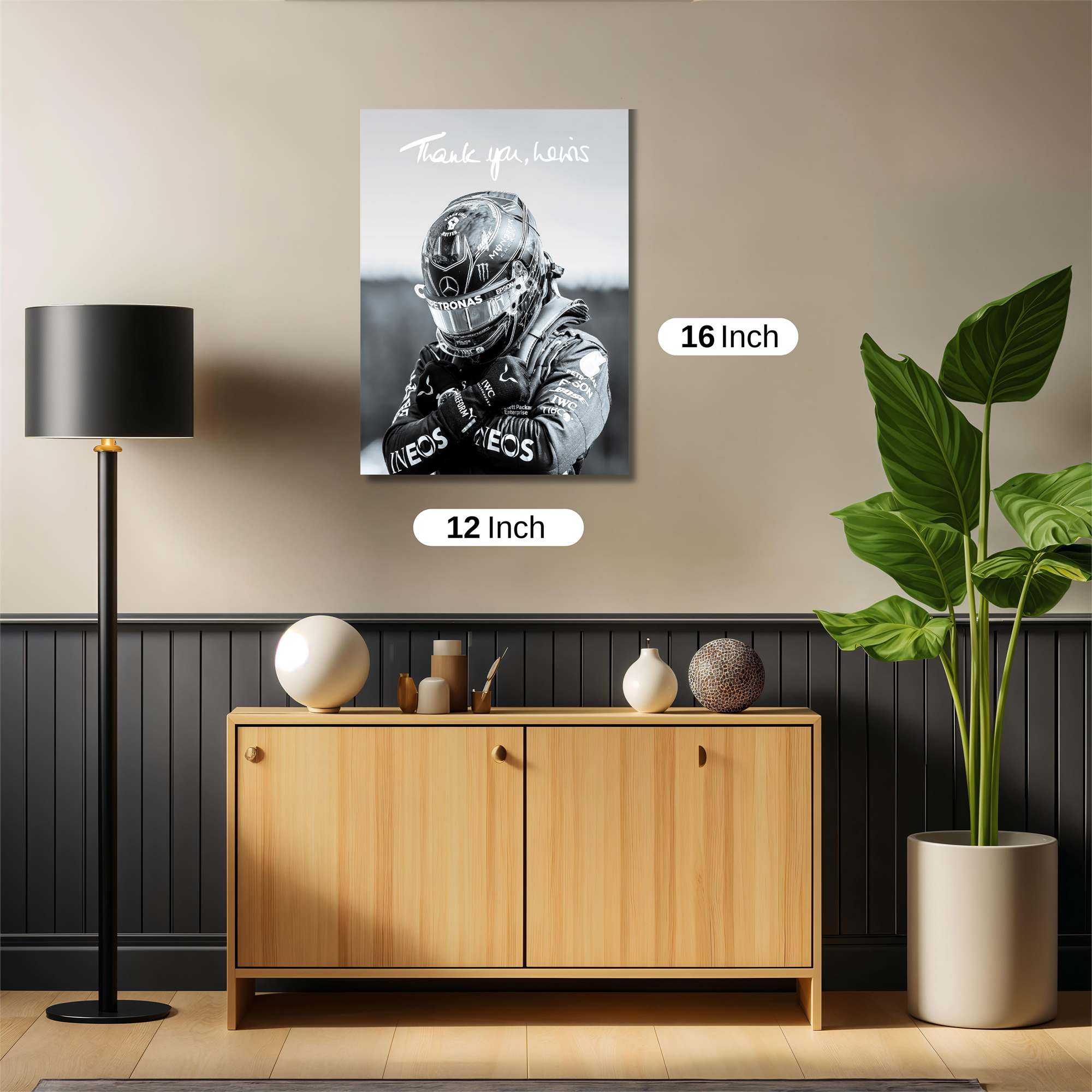 Lewis Reflective Safe Wall Magnetic / M