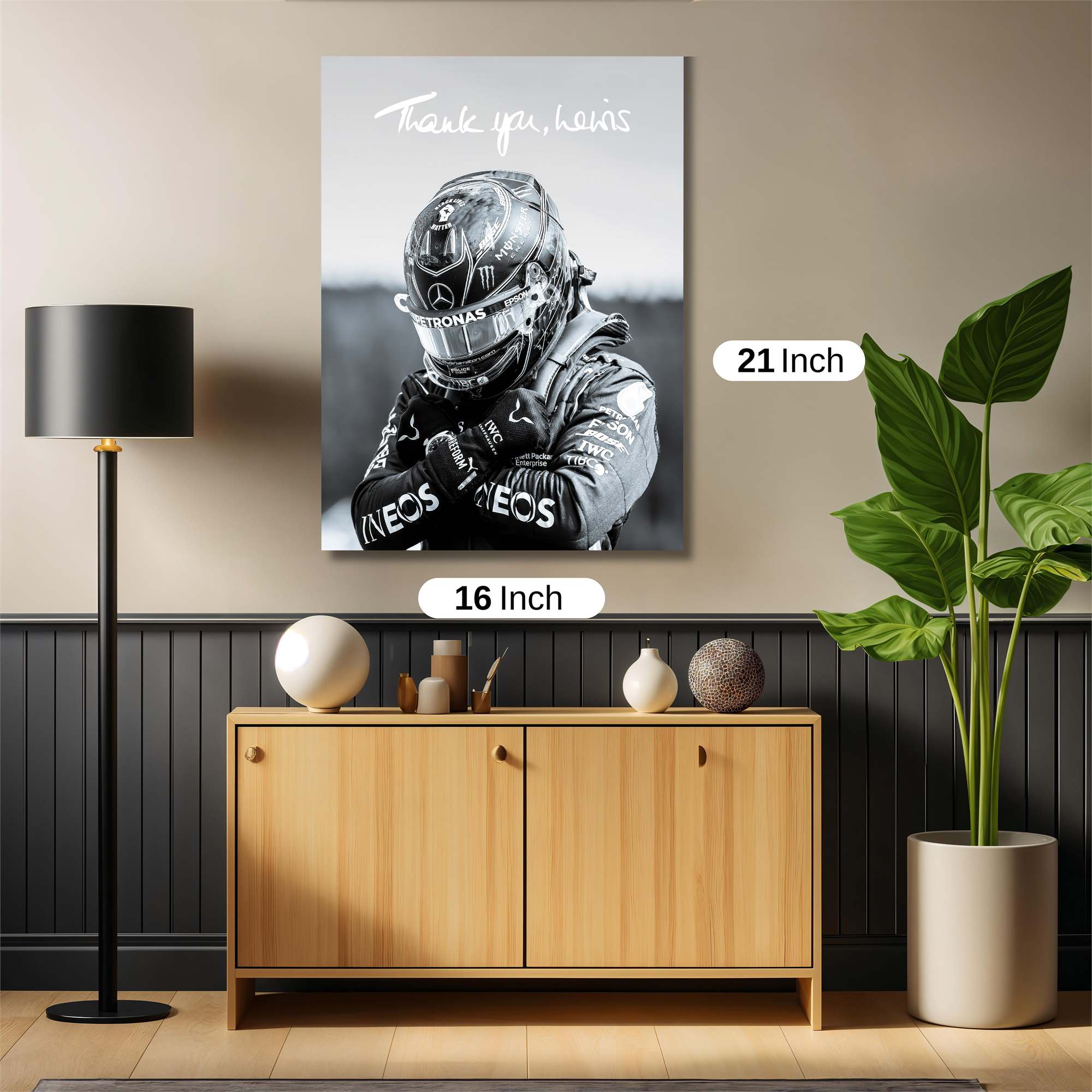 Lewis Reflective Safe Wall Magnetic / M