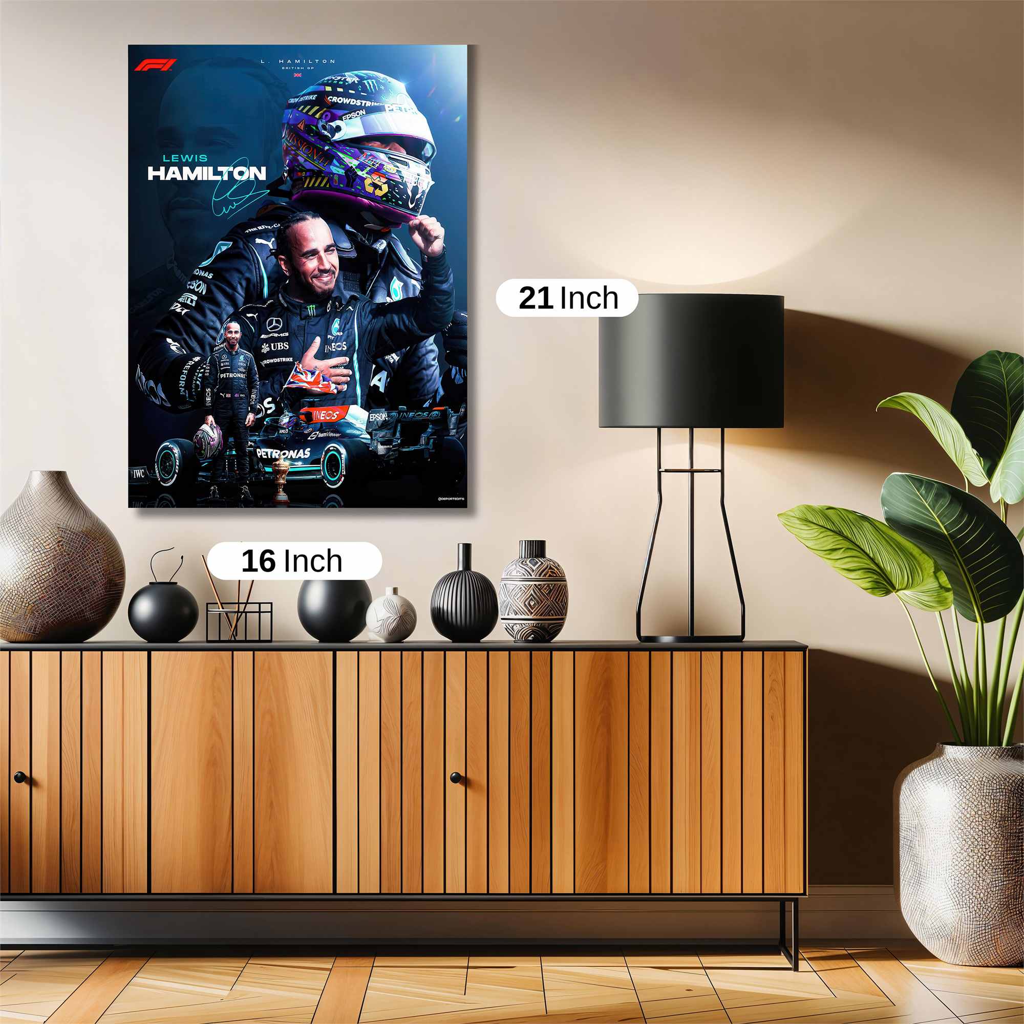Hamilton Triumphant Safe Wall Magnetic / M