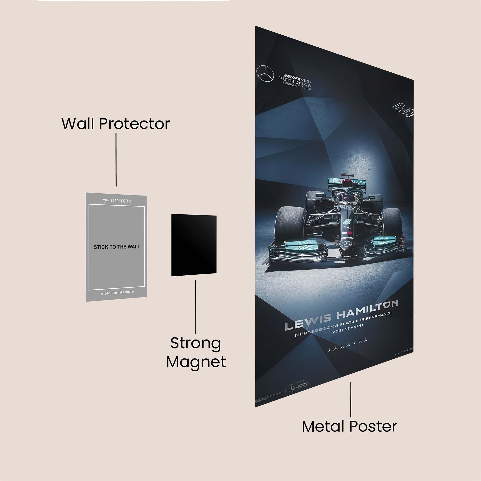 Hamilton Velocity Safe Wall Magnetic / M