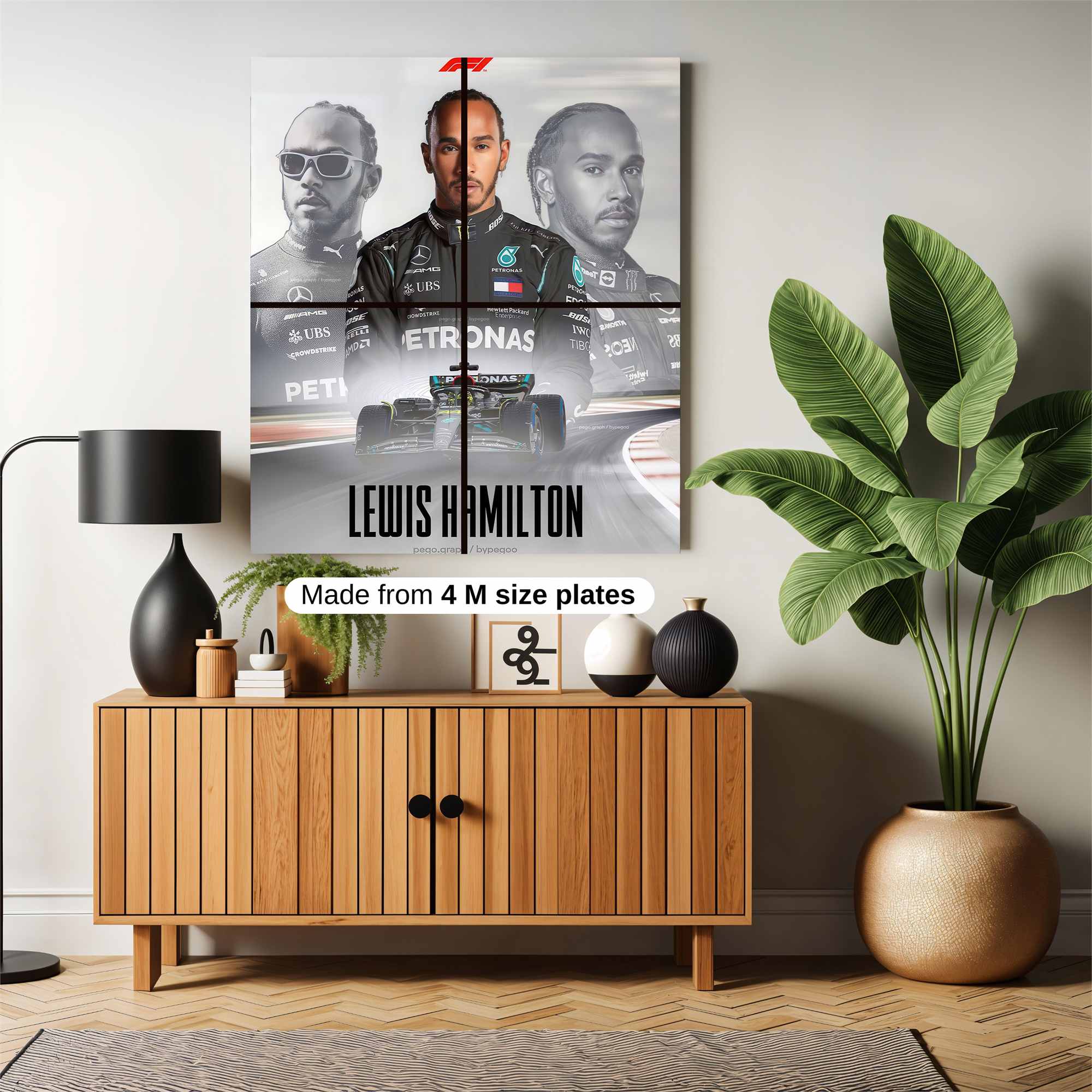 Hamilton Triumphant Safe Wall Magnetic / M