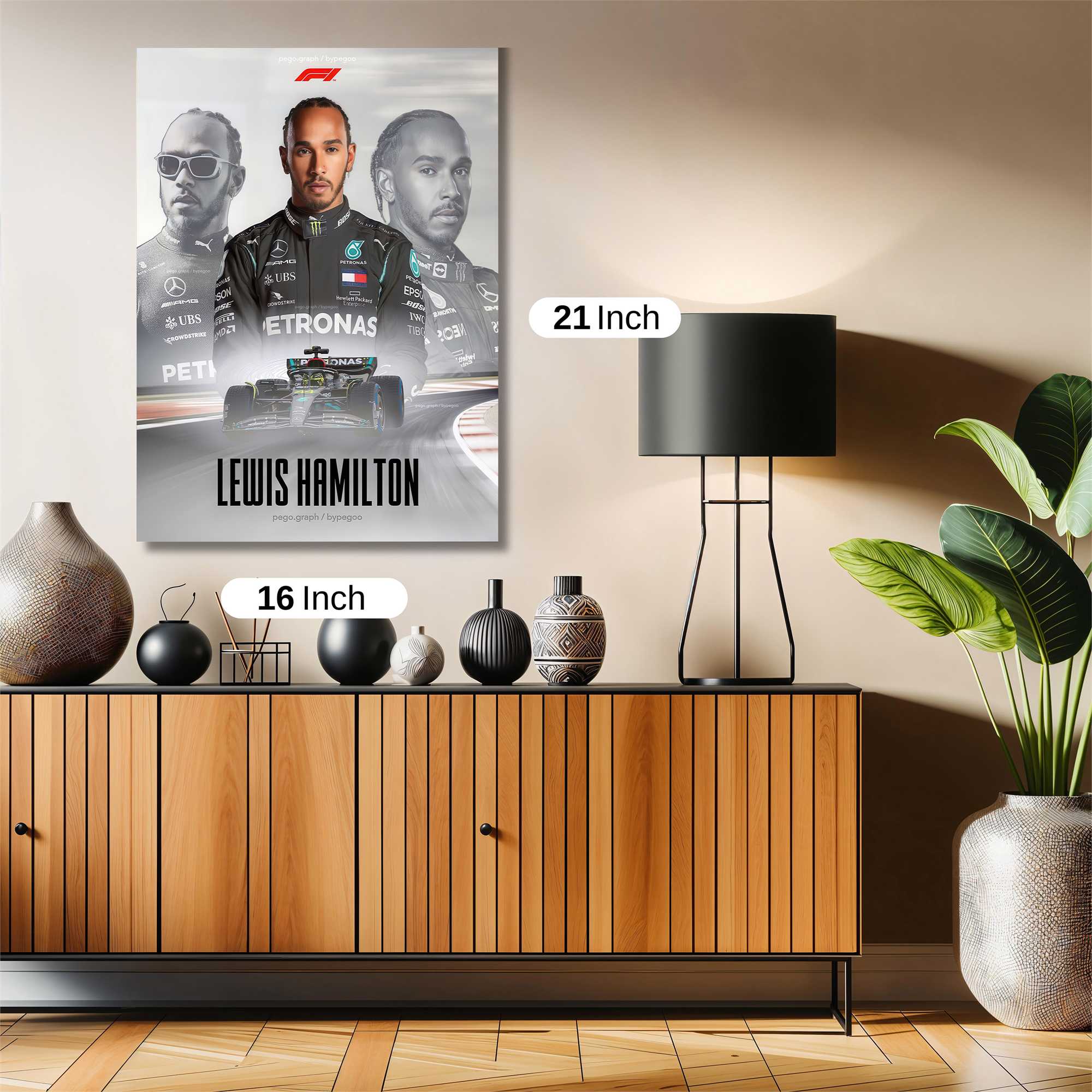 Hamilton Triumphant Safe Wall Magnetic / M