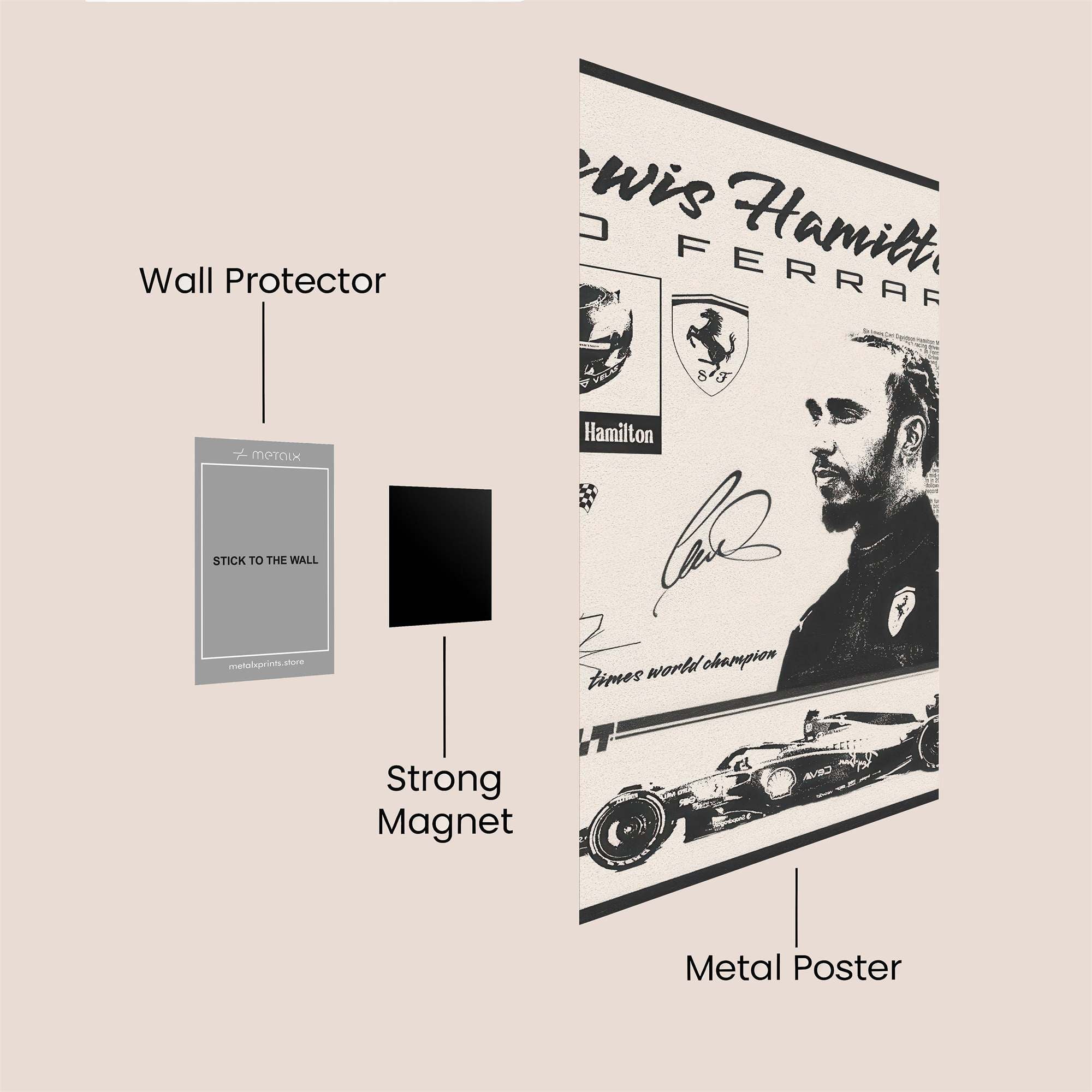Hamilton Switch Safe Wall Magnetic / M