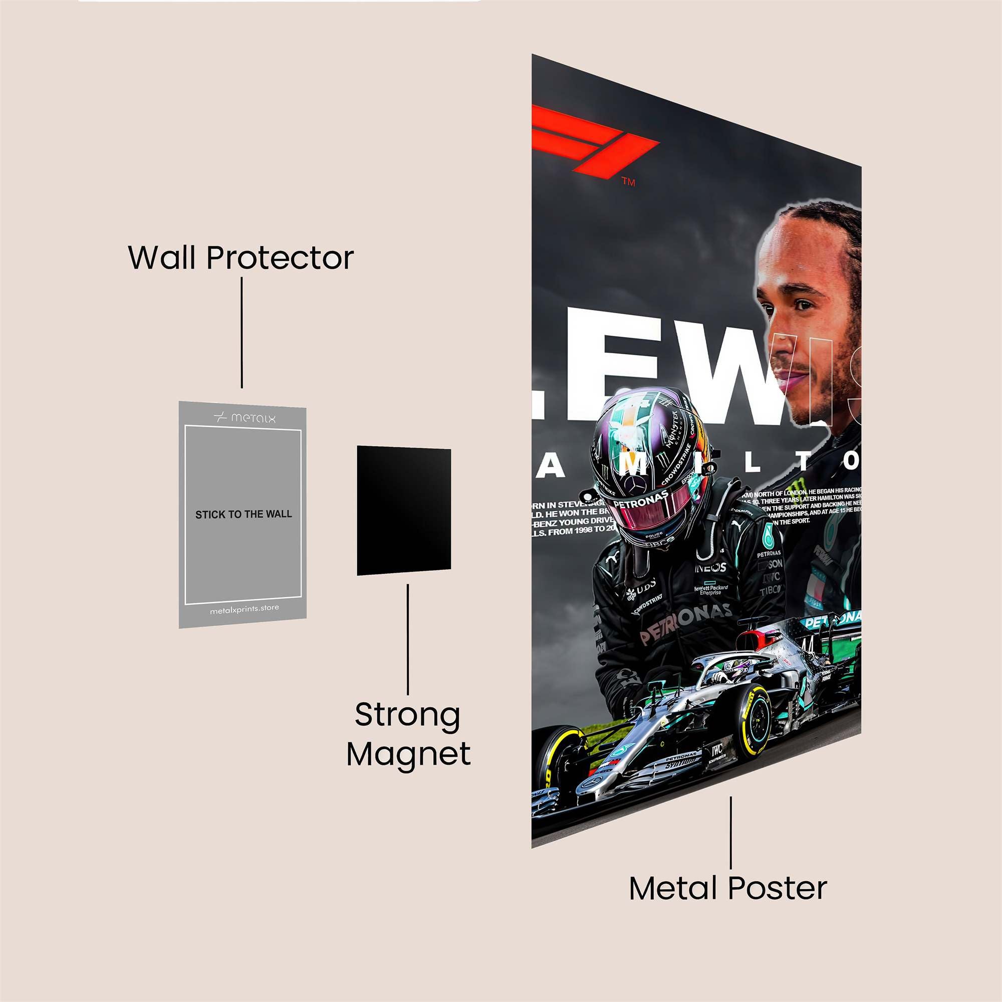 Lewis Regal Safe Wall Magnetic / M