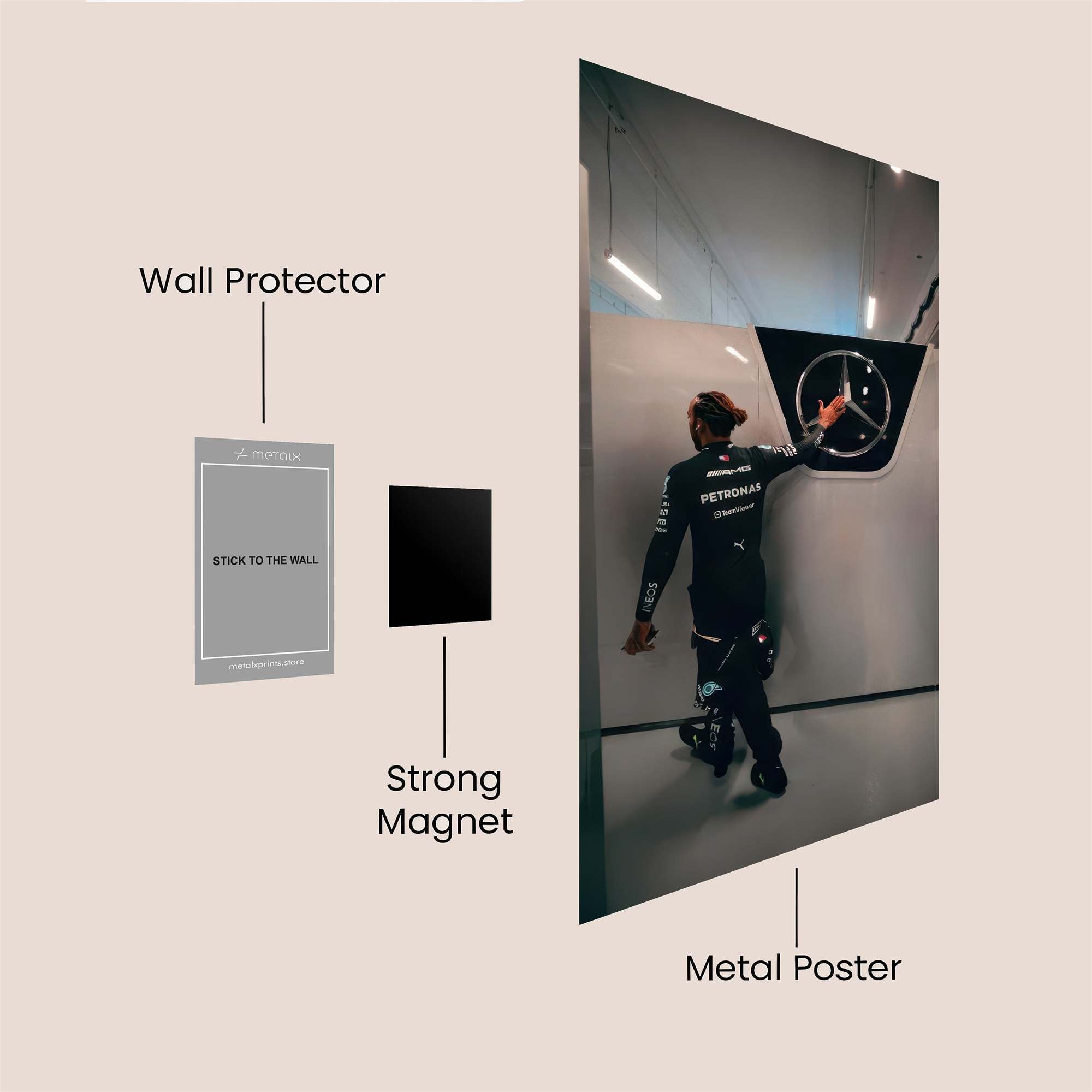 Hamilton Focus Safe Wall Magnetic / M
