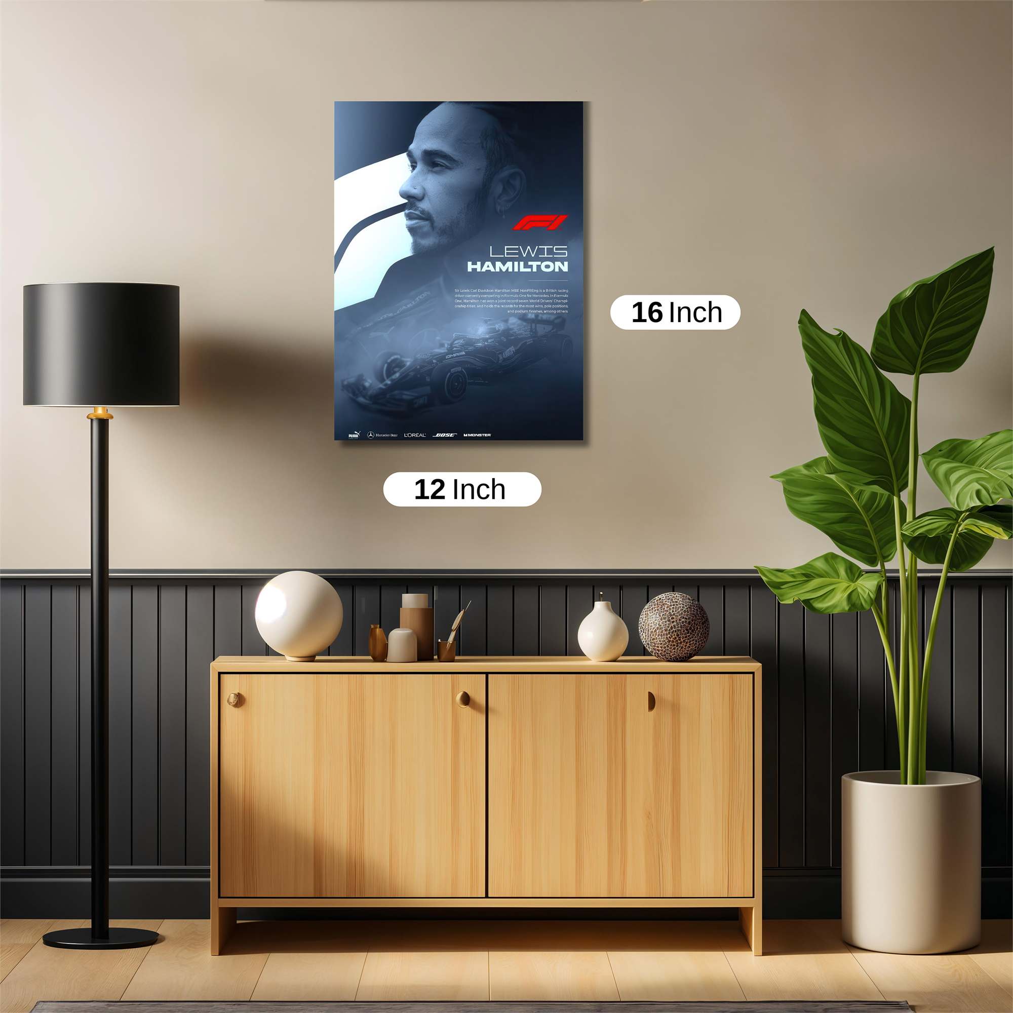 Hamilton Heroic Safe Wall Magnetic / M
