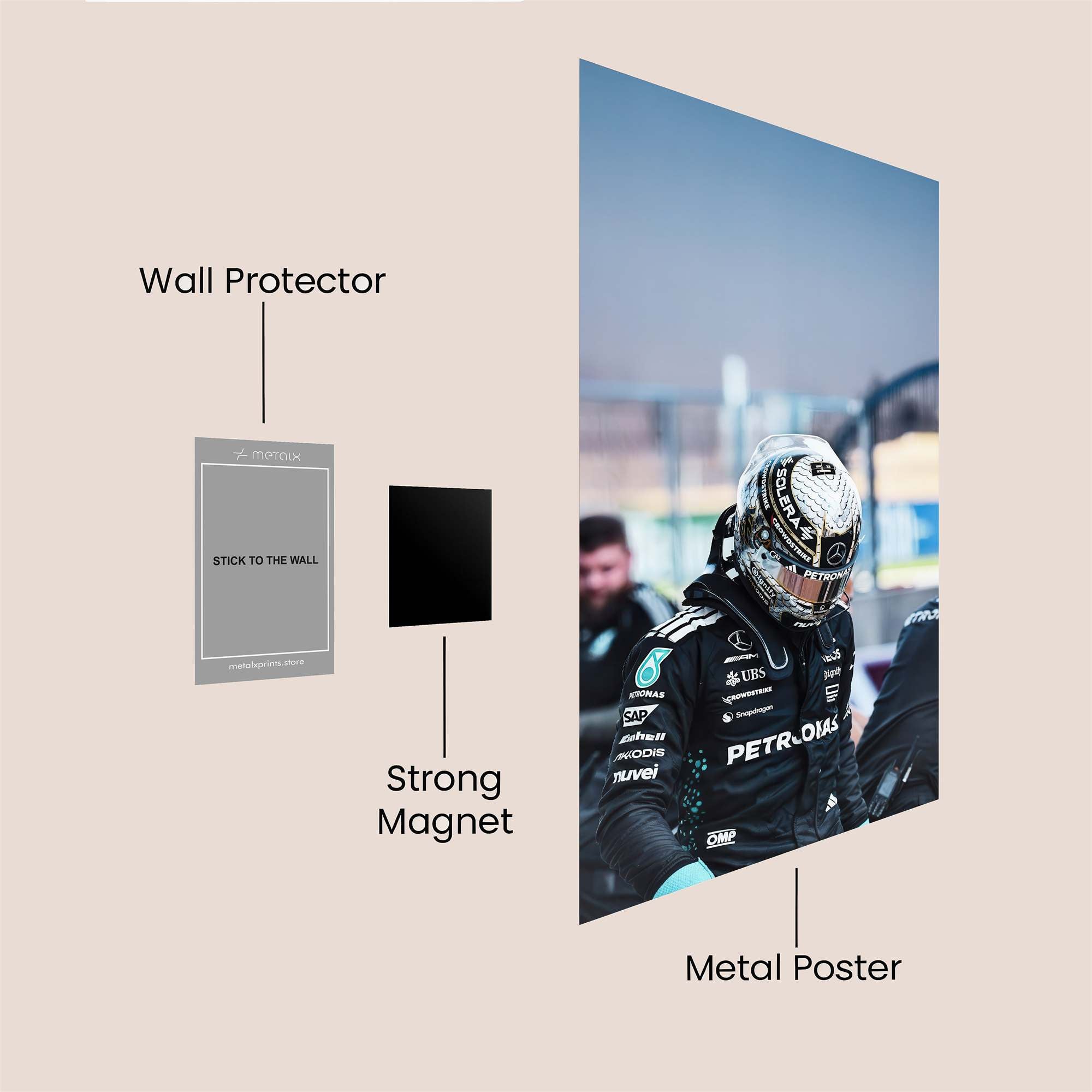 Hamilton Intense Safe Wall Magnetic / M