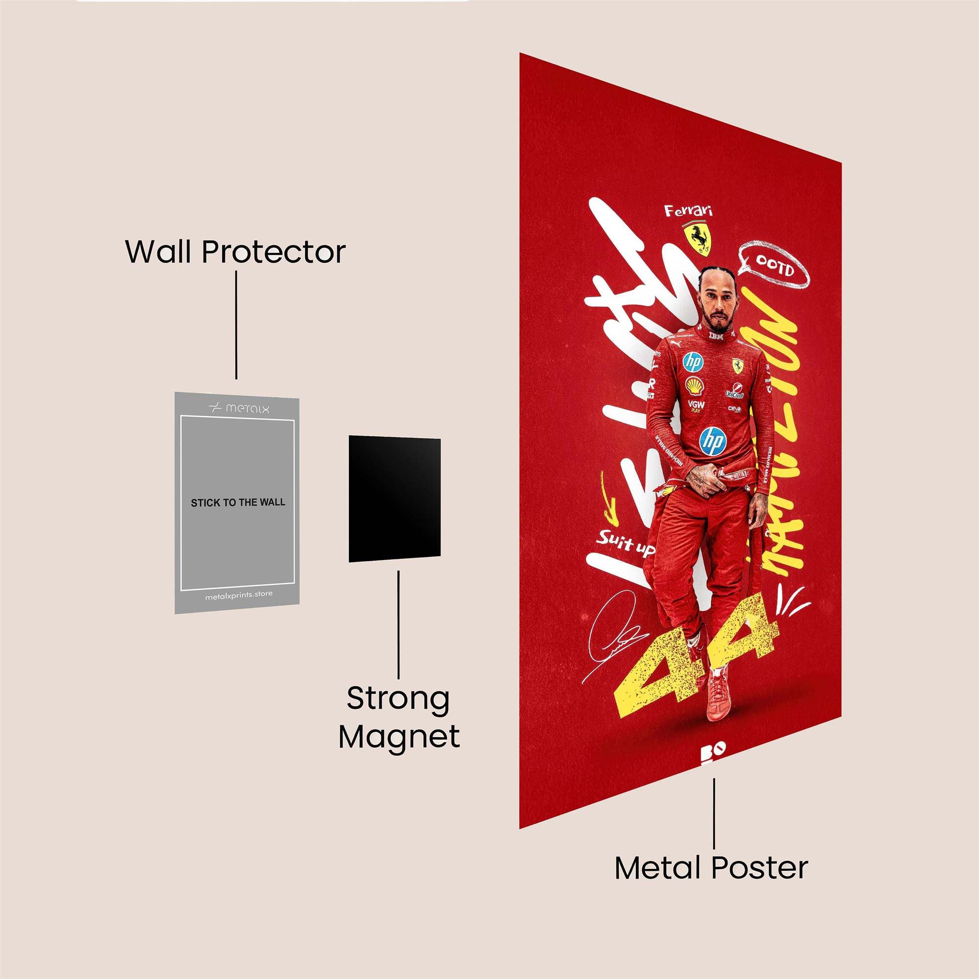 Leclerc Passion Safe Wall Magnetic / M