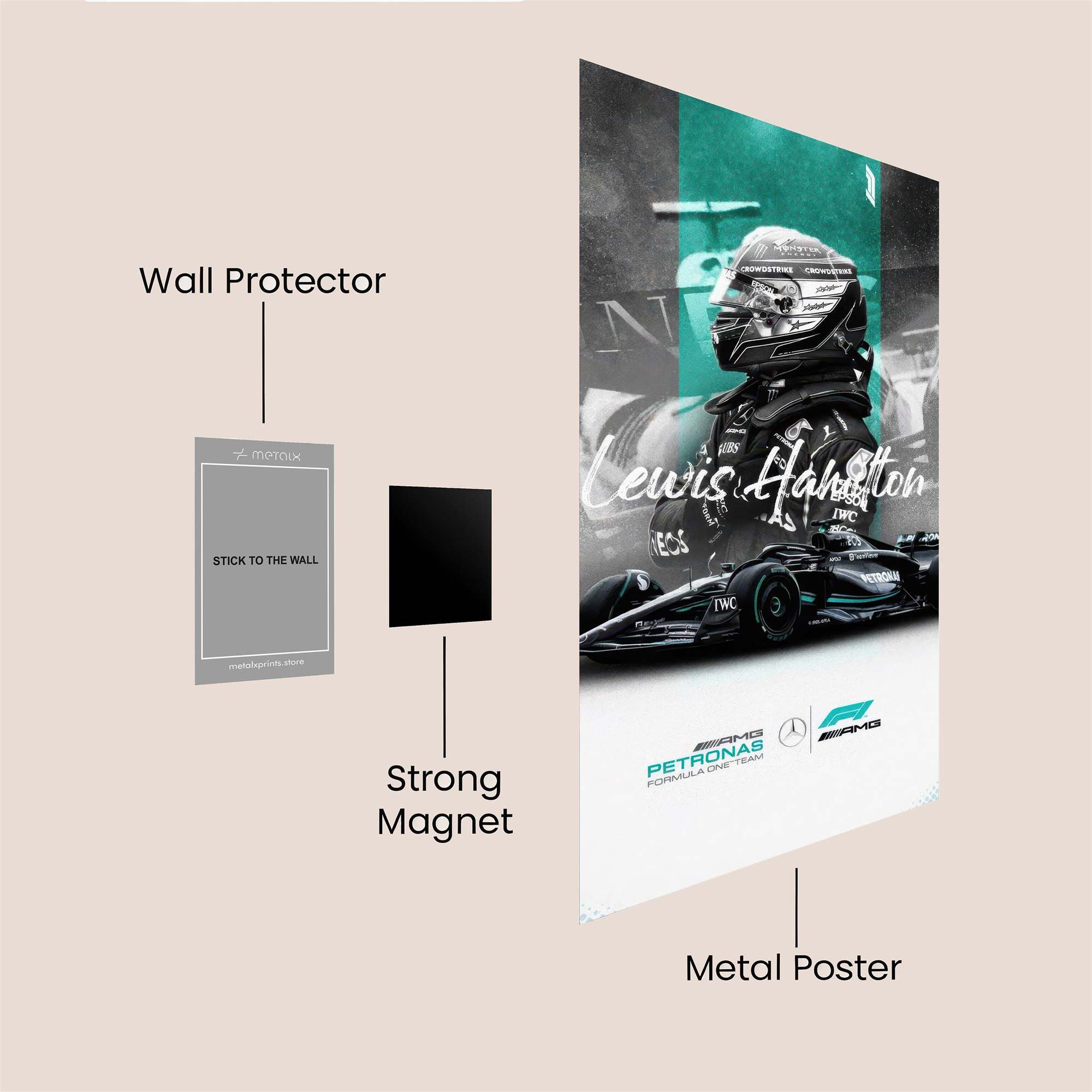 Hamilton Intense Safe Wall Magnetic / M