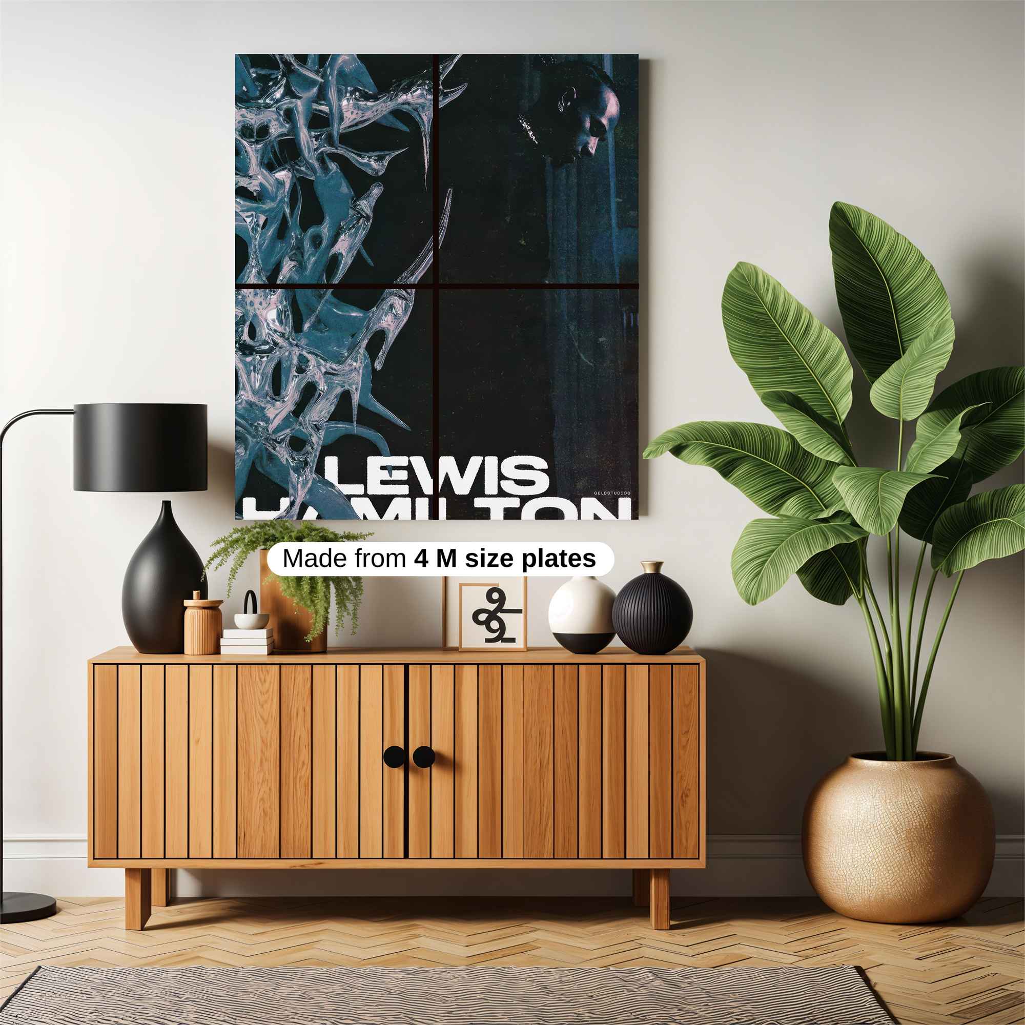 Lewis Enigmatic Safe Wall Magnetic / M