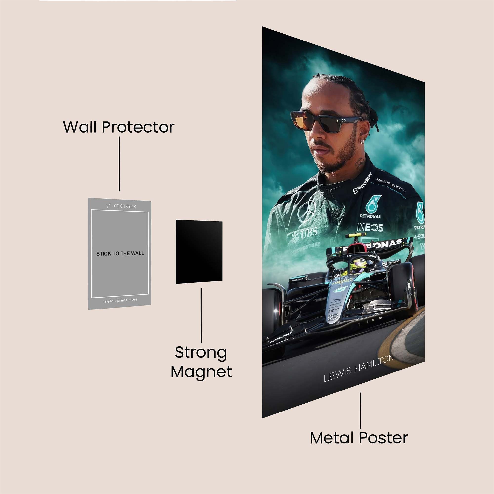 Hamilton Dominant Safe Wall Magnetic / M