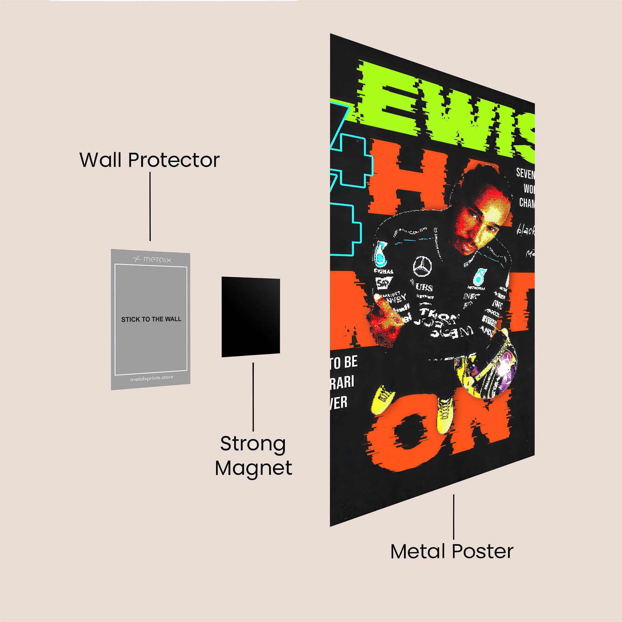 Lewis Triumphant Safe Wall Magnetic / M