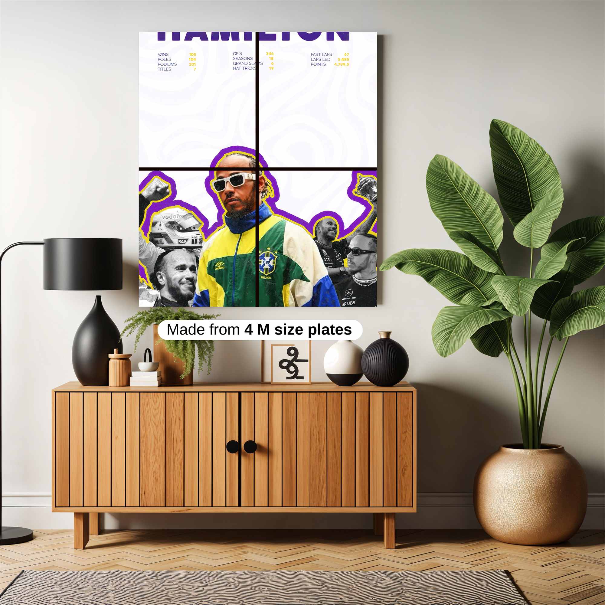 Lewis Vibrant Safe Wall Magnetic / M