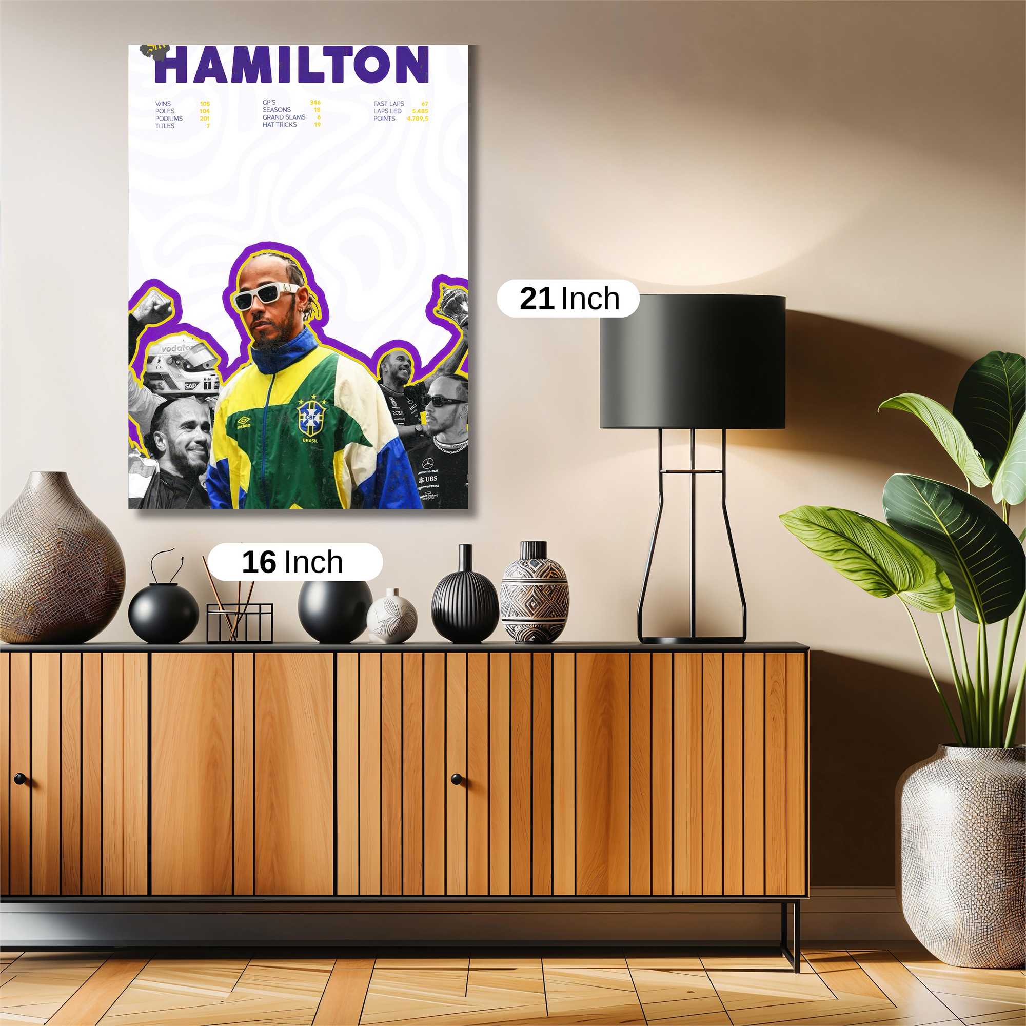 Lewis Vibrant Safe Wall Magnetic / M