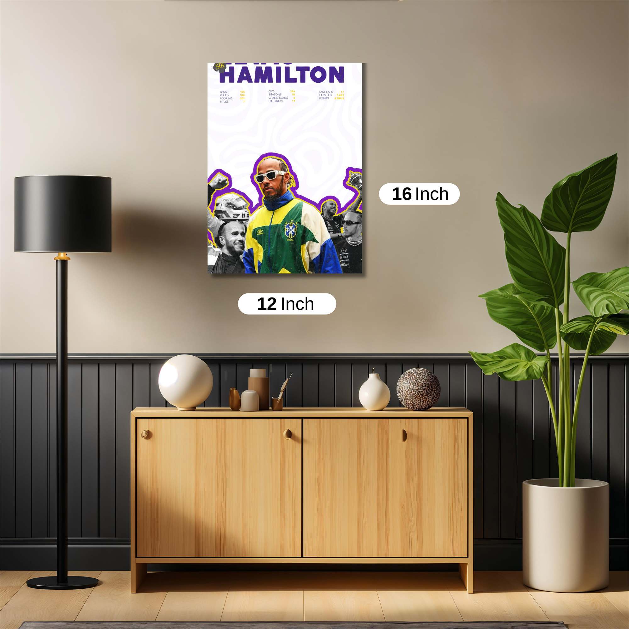 Lewis Vibrant Safe Wall Magnetic / M