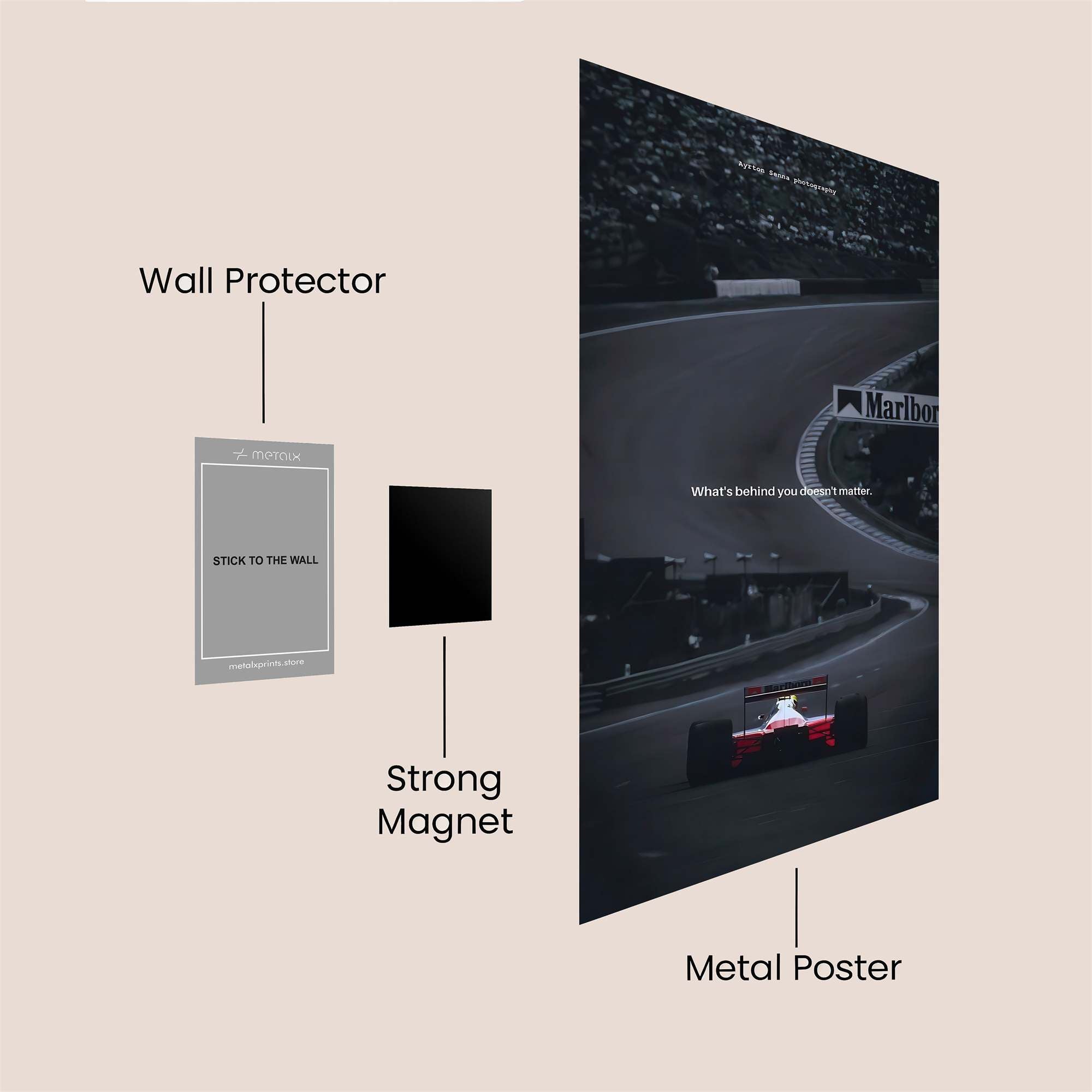 Race Intensity Safe Wall Magnetic / M