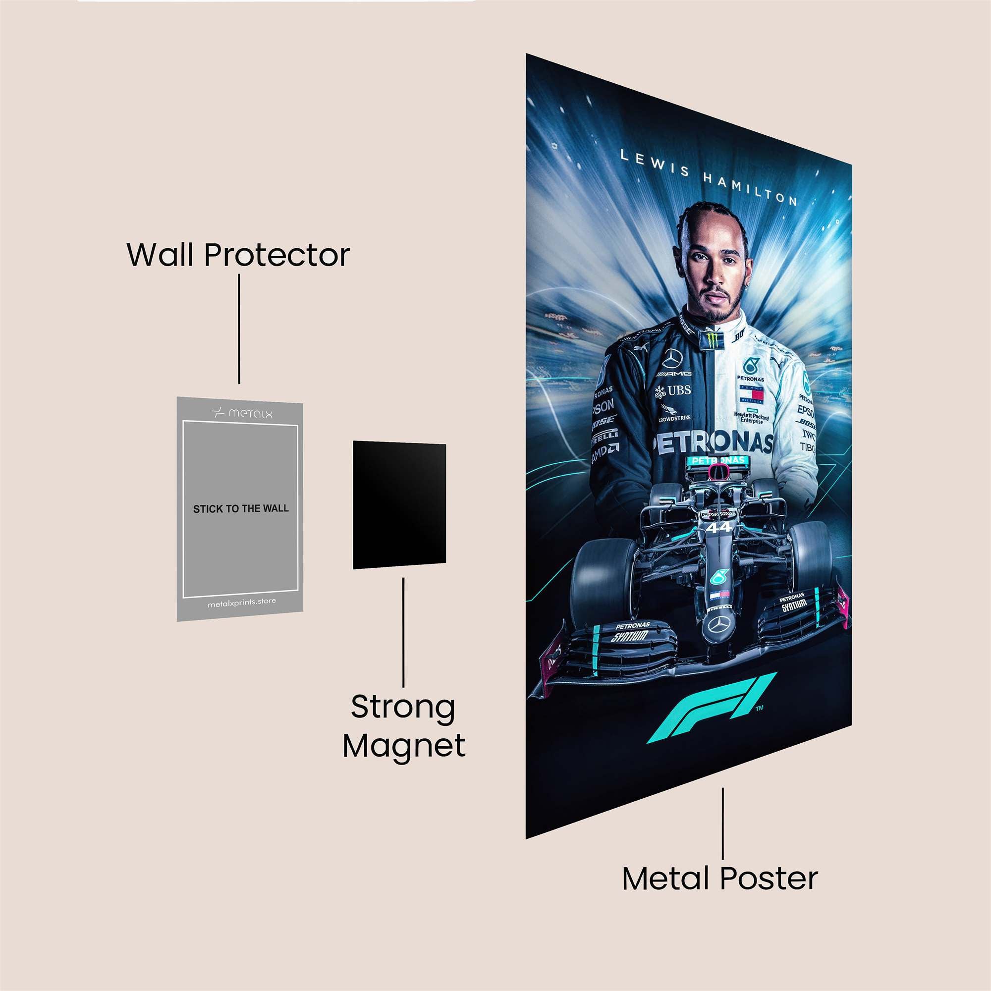 Hamilton Radiant Safe Wall Magnetic / M