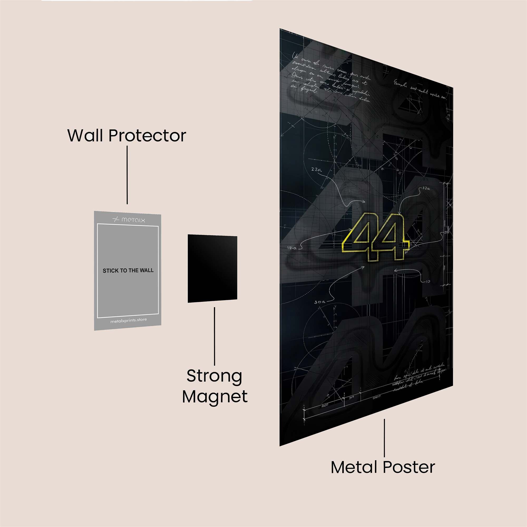 Hamilton Intense Safe Wall Magnetic / M