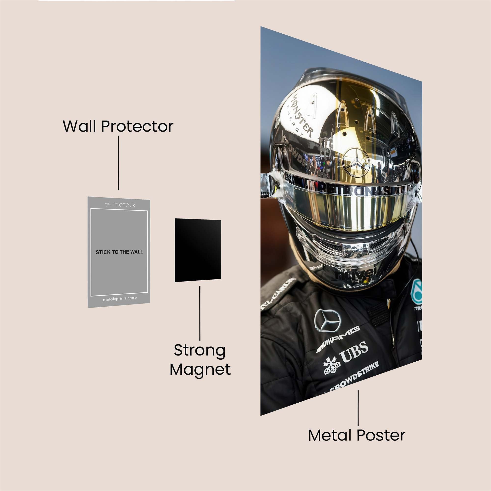 Hamilton Radiant Safe Wall Magnetic / M