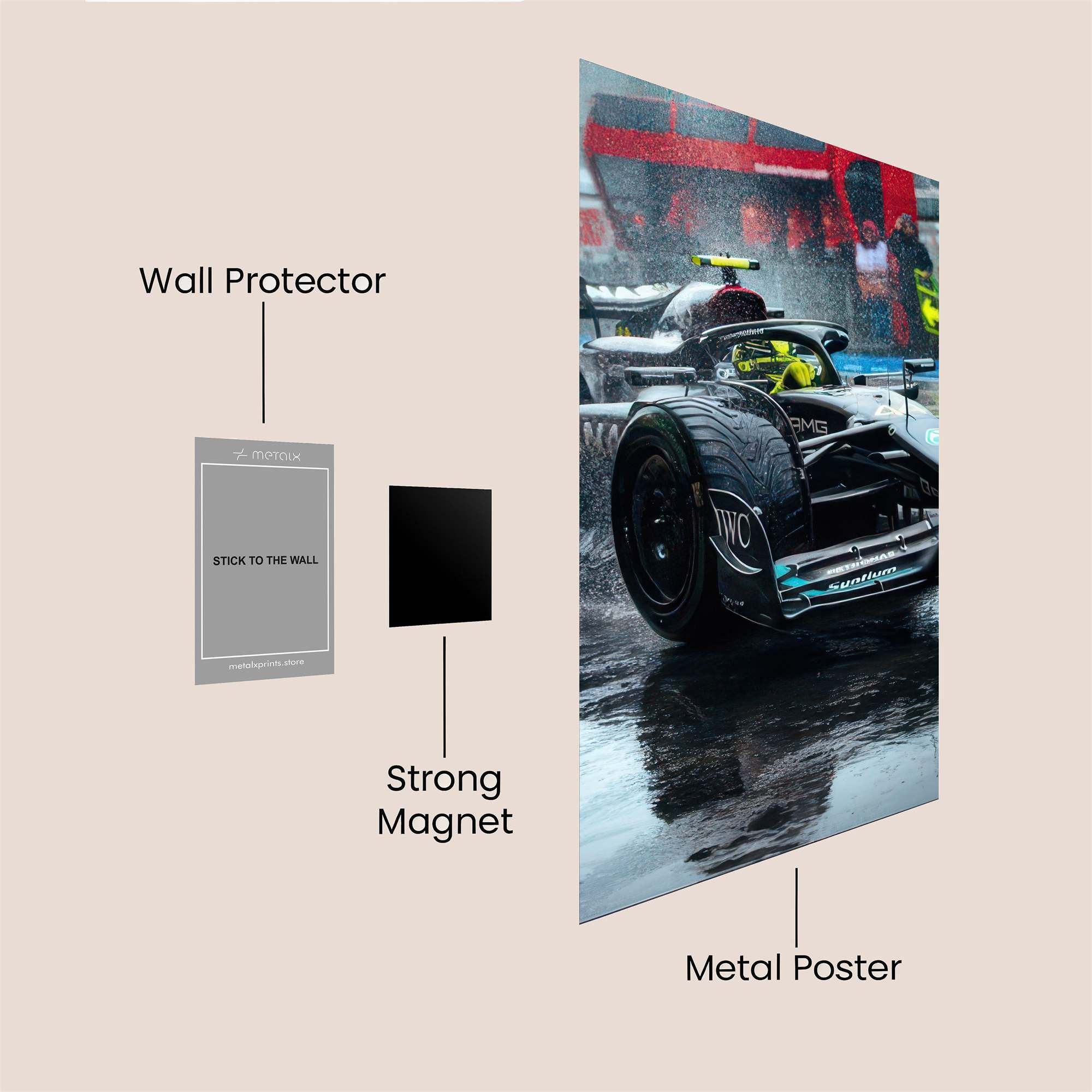 RainRush Safe Wall Magnetic / M
