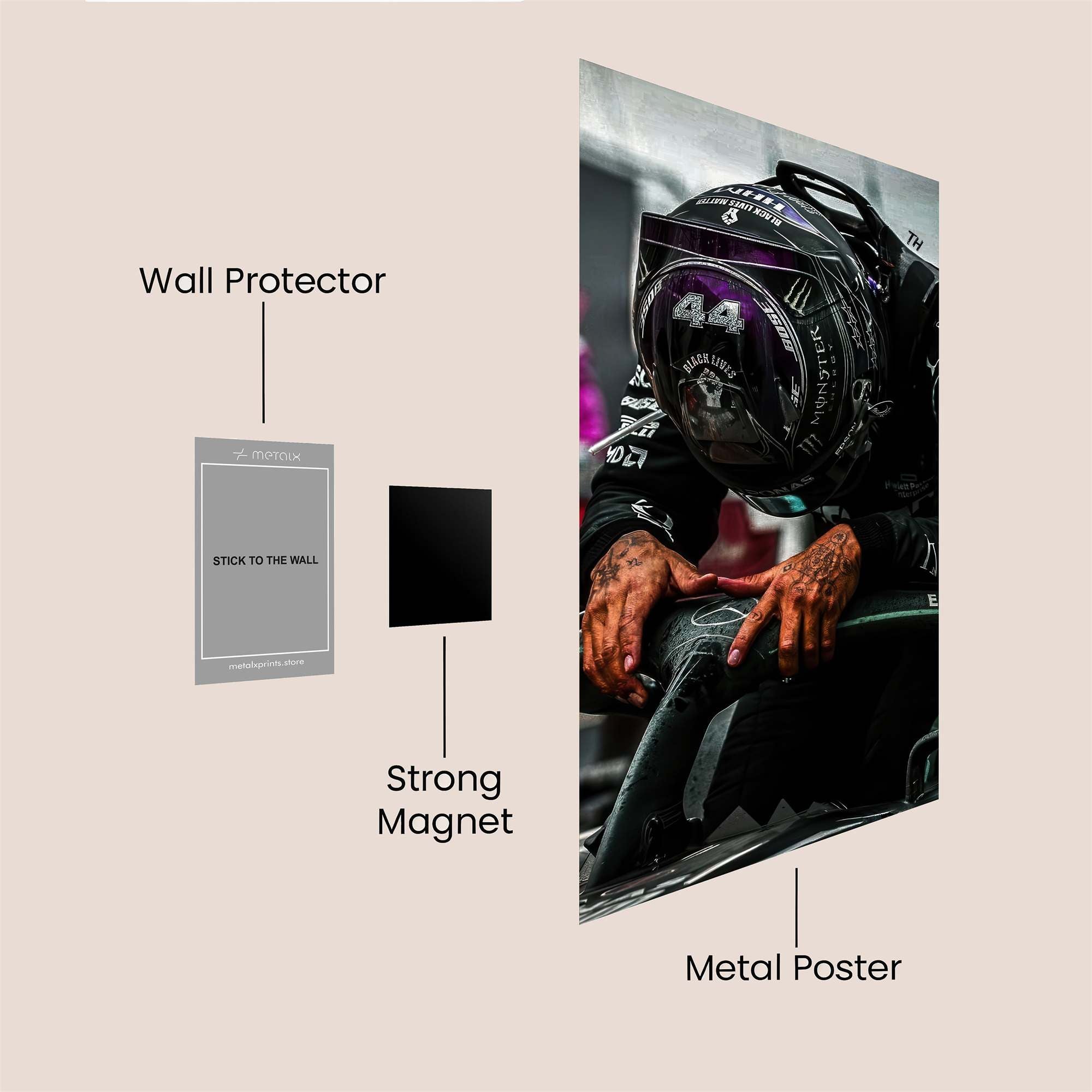 Hamilton Despair Safe Wall Magnetic / M