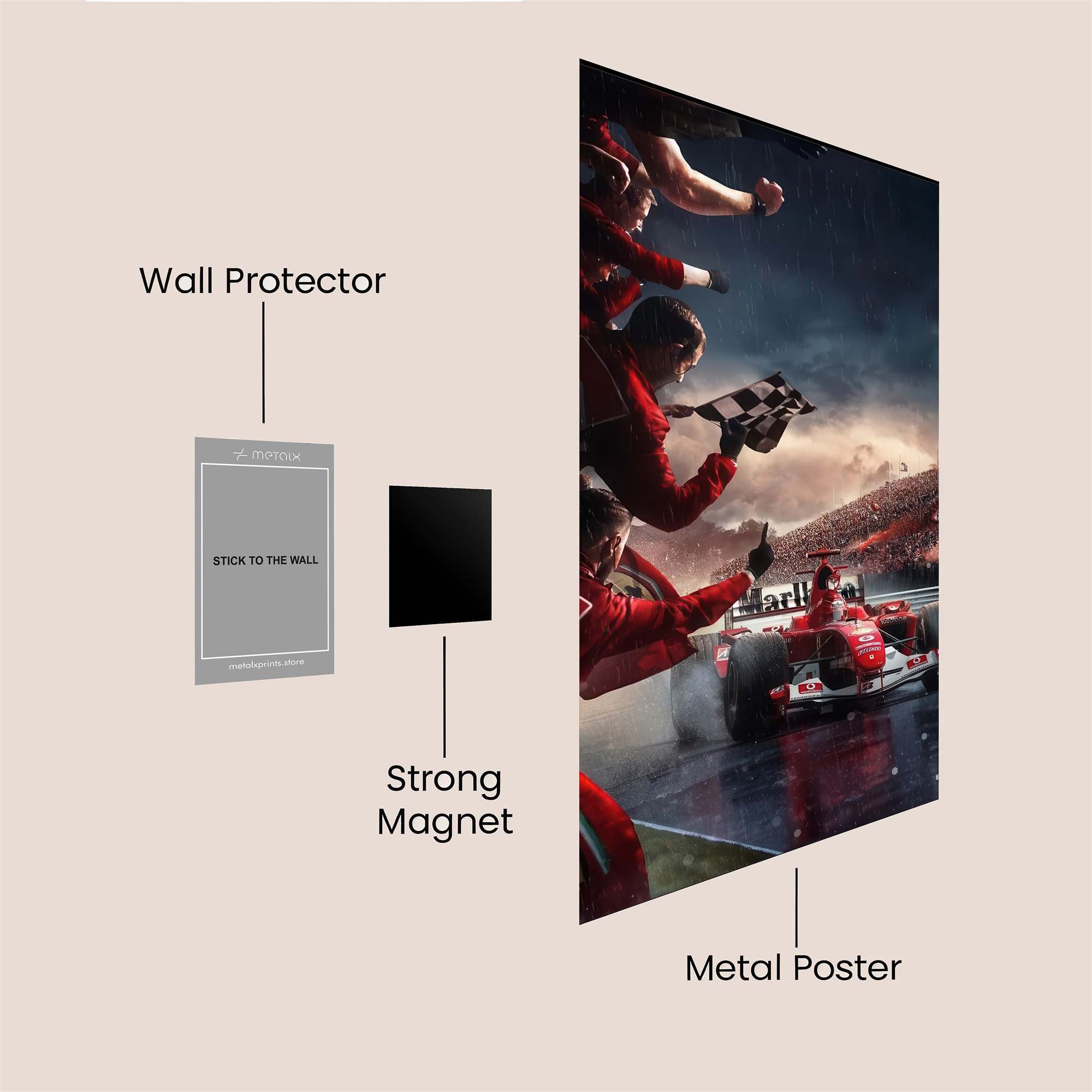 Schumacher Triumphant Safe Wall Magnetic / M
