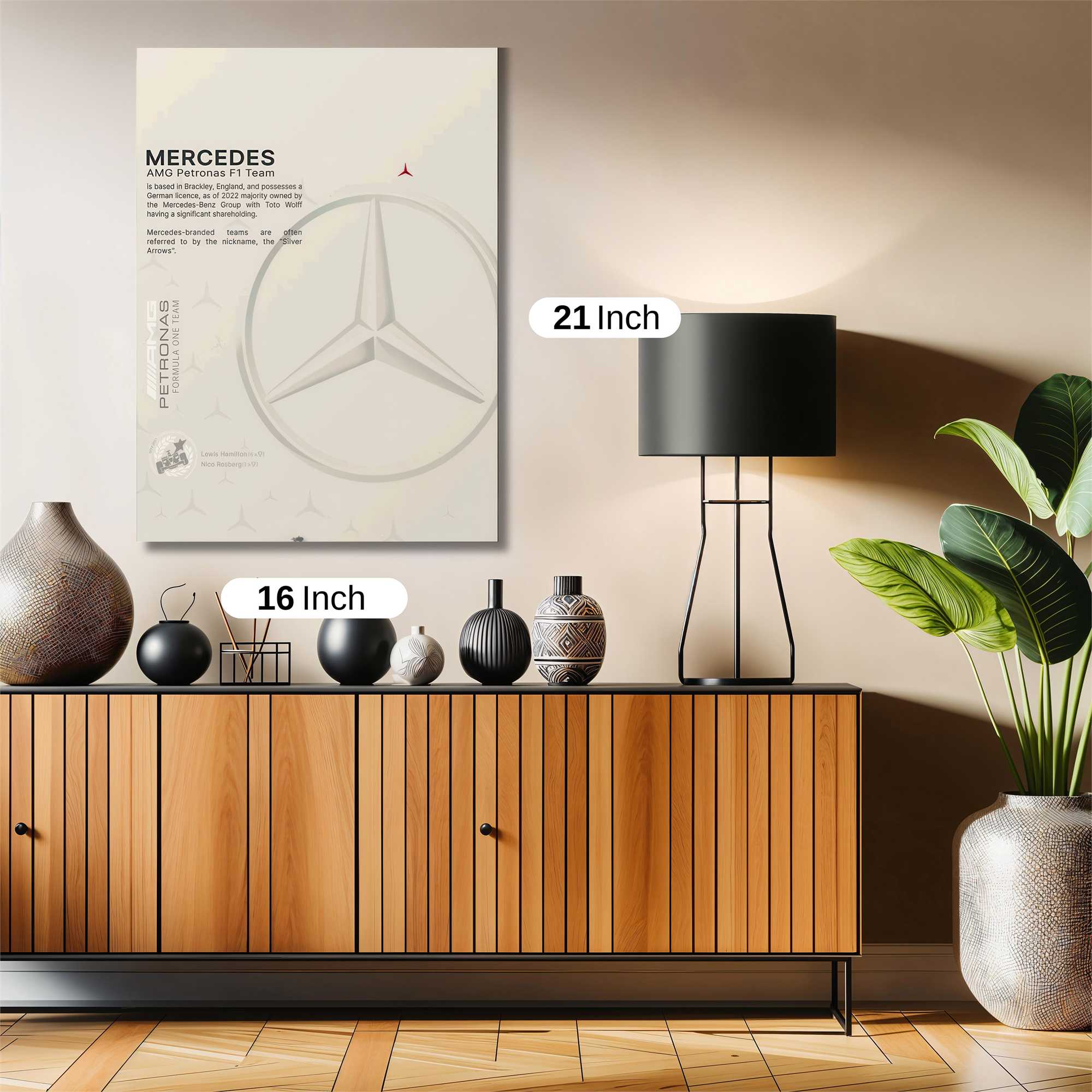 Mercedes Majestic Safe Wall Magnetic / M