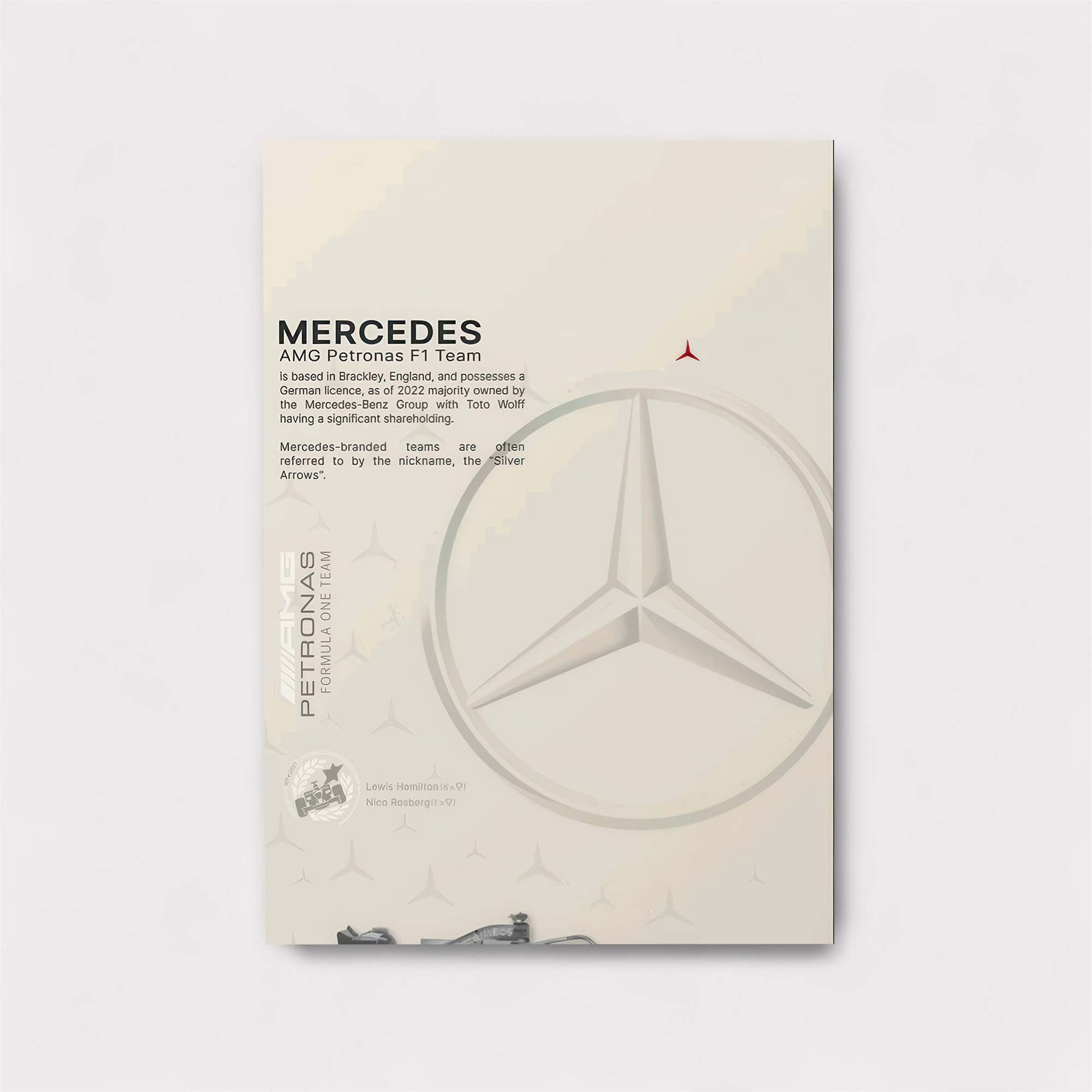 Mercedes Majestic Safe Wall Magnetic / M