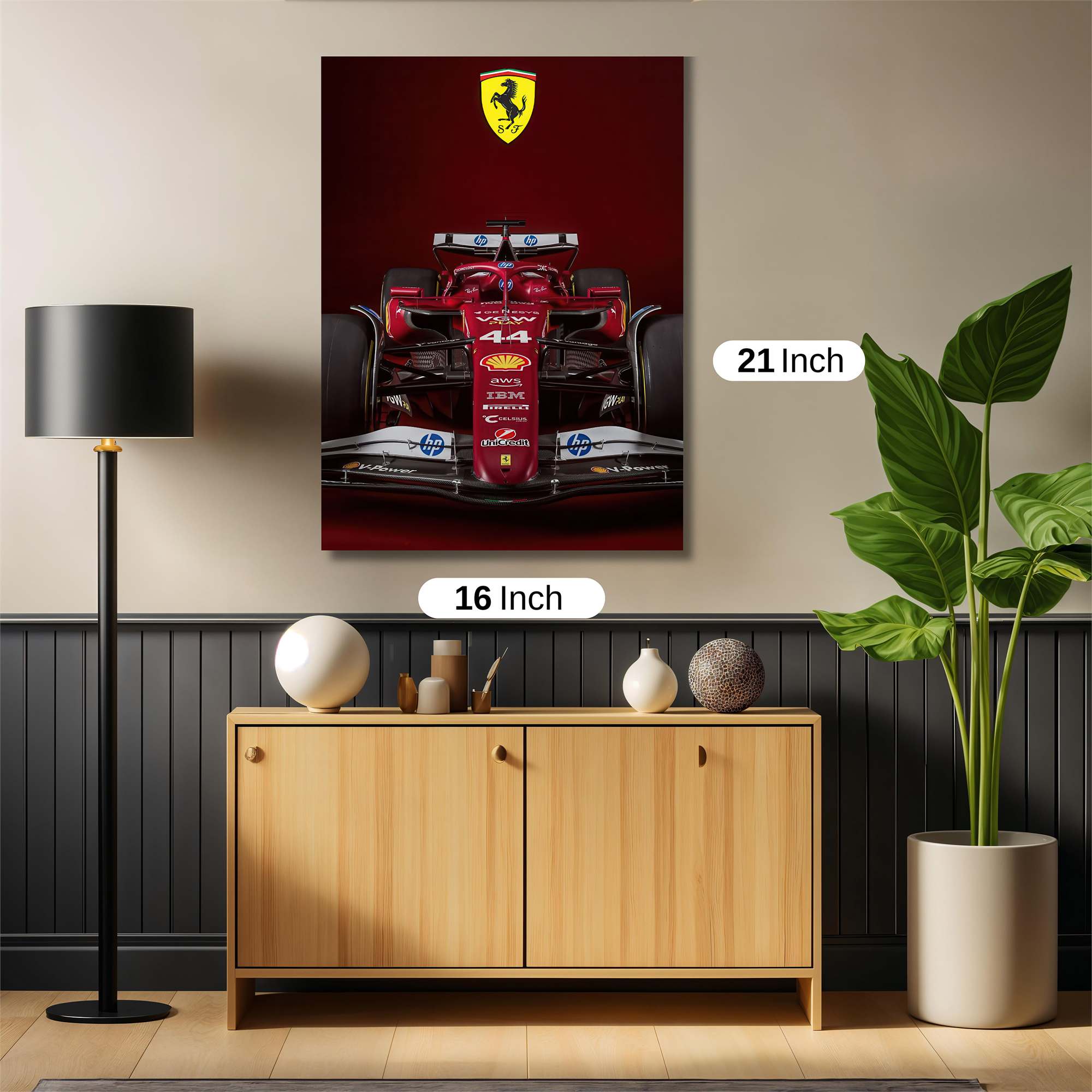 Ferrari Fierce Safe Wall Magnetic / M