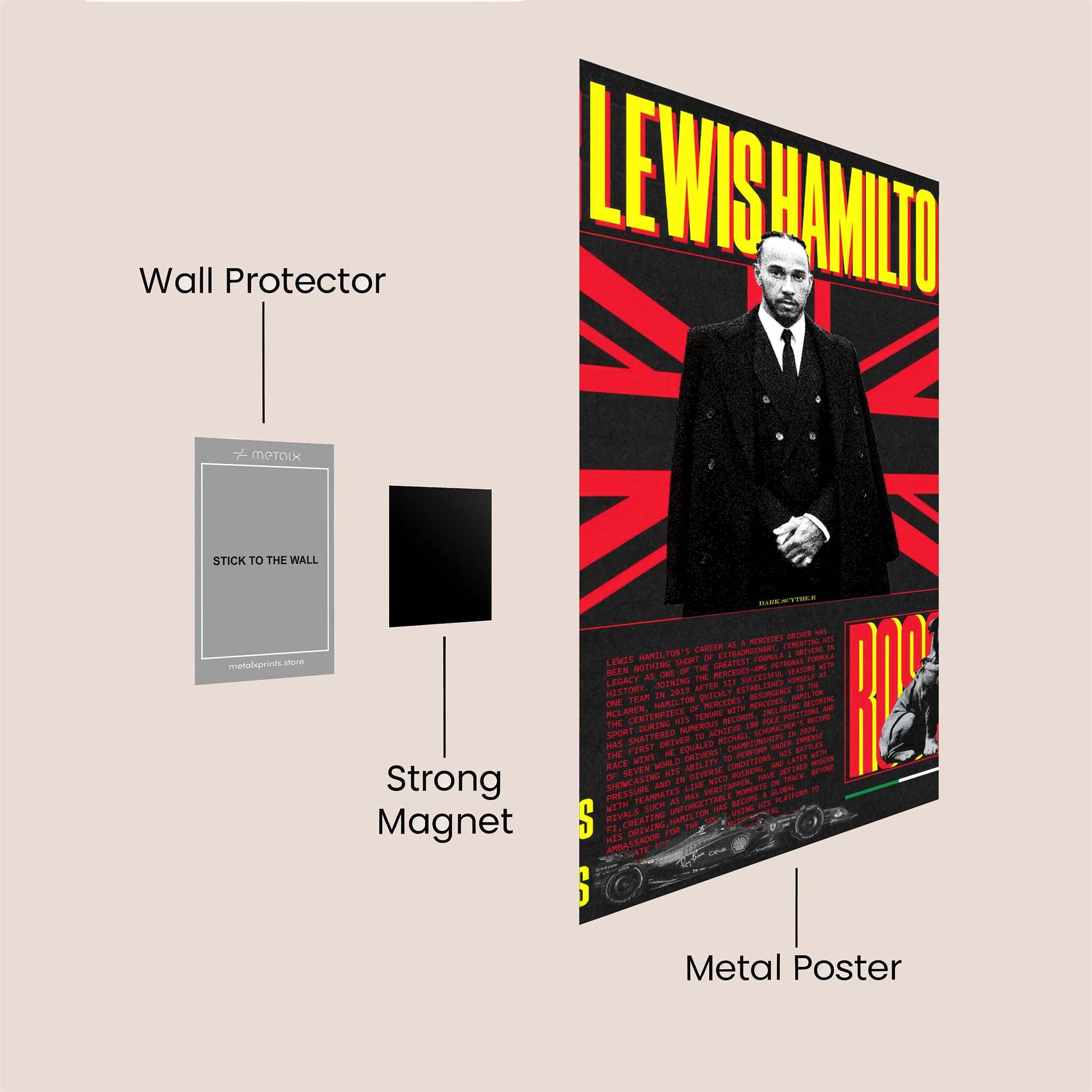 Hamilton Regal Safe Wall Magnetic / M