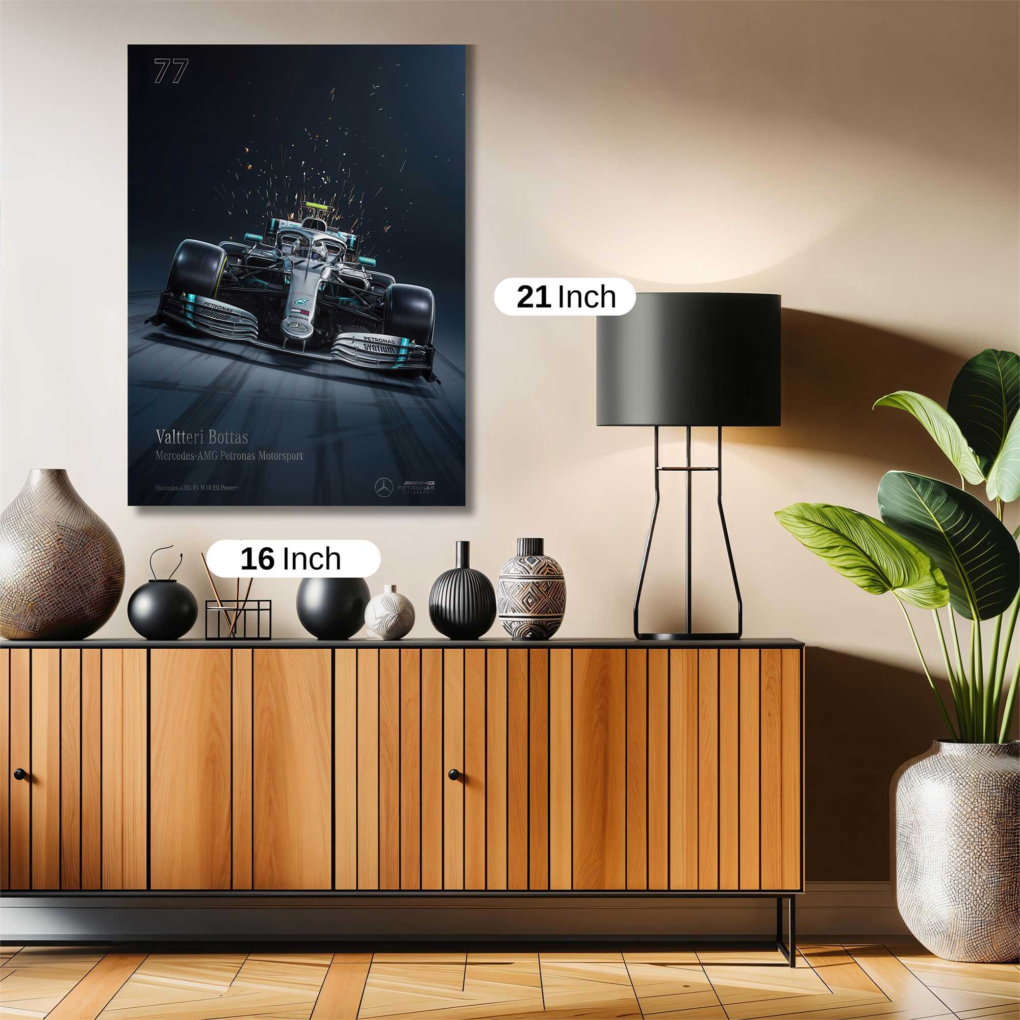 Bottas Blaze Safe Wall Magnetic / M
