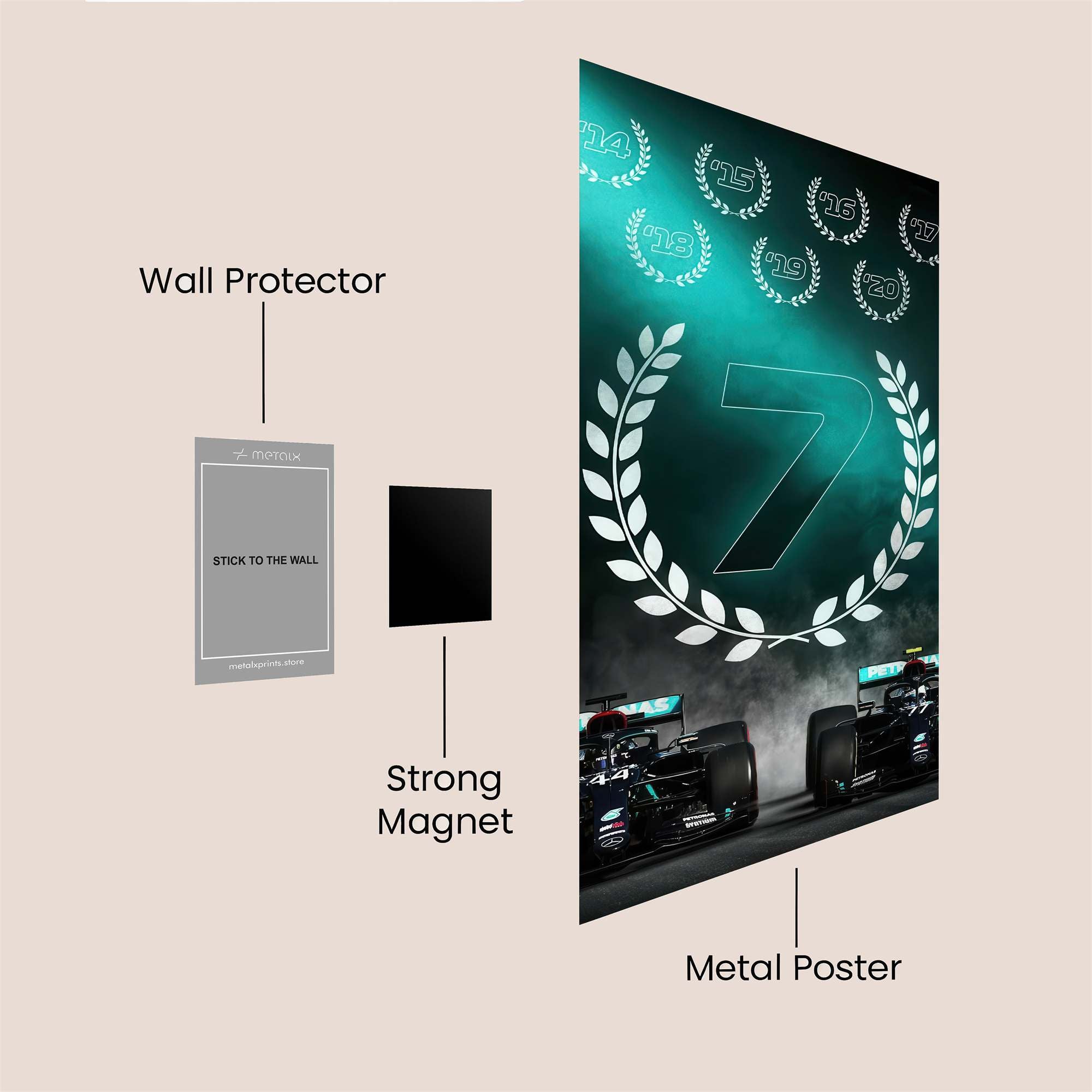 Hamilton Triumphant Safe Wall Magnetic / M