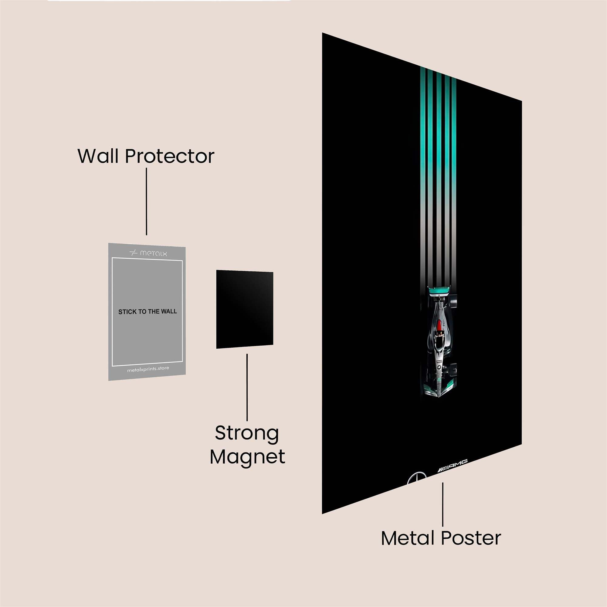 Hamilton Velocity Safe Wall Magnetic / M
