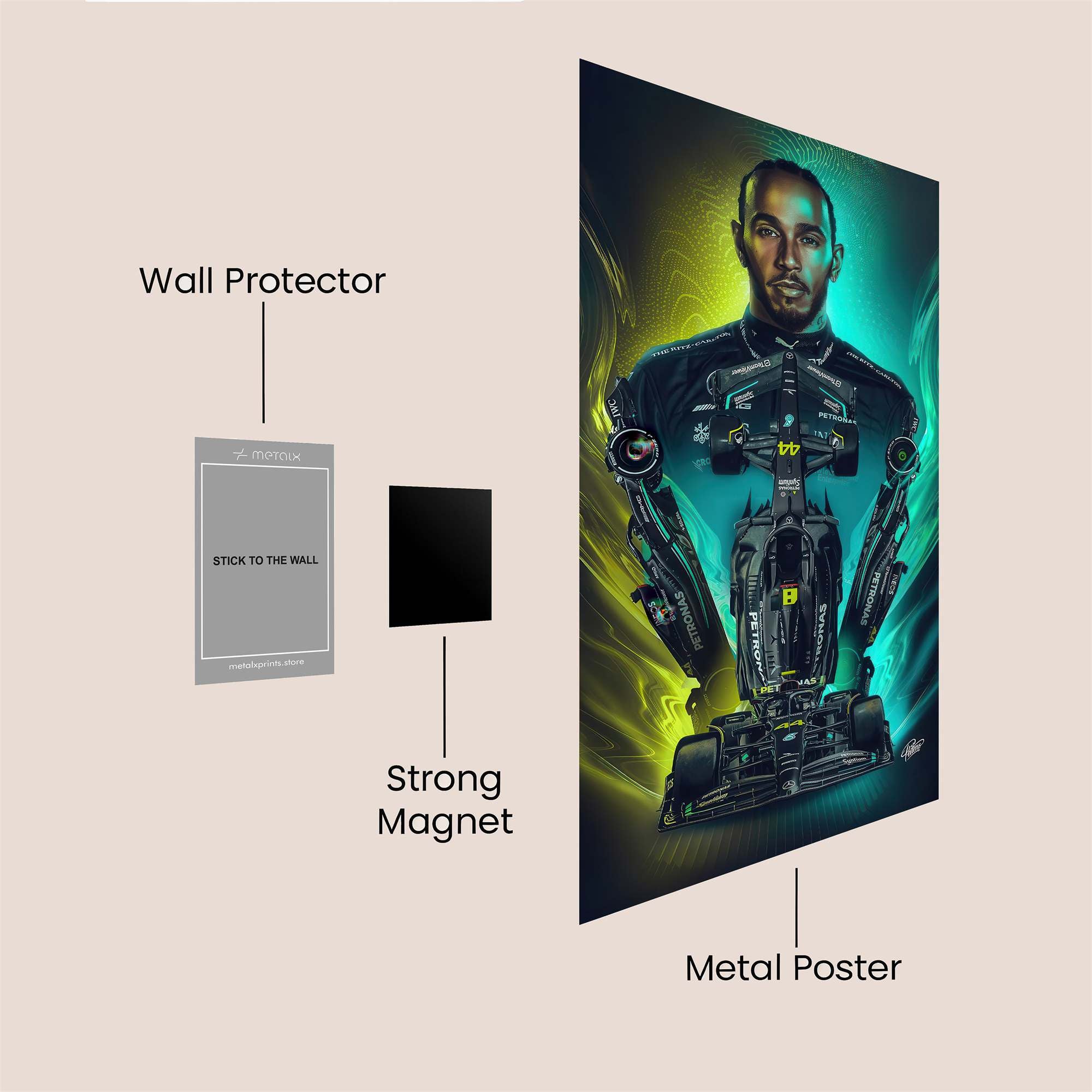 Hamilton Radiant Safe Wall Magnetic / M