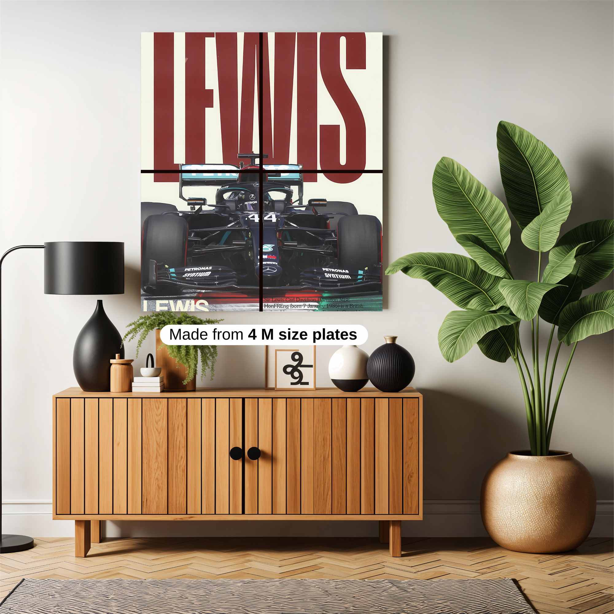 Lewis Hamilton - Velocity Safe Wall Magnetic / M