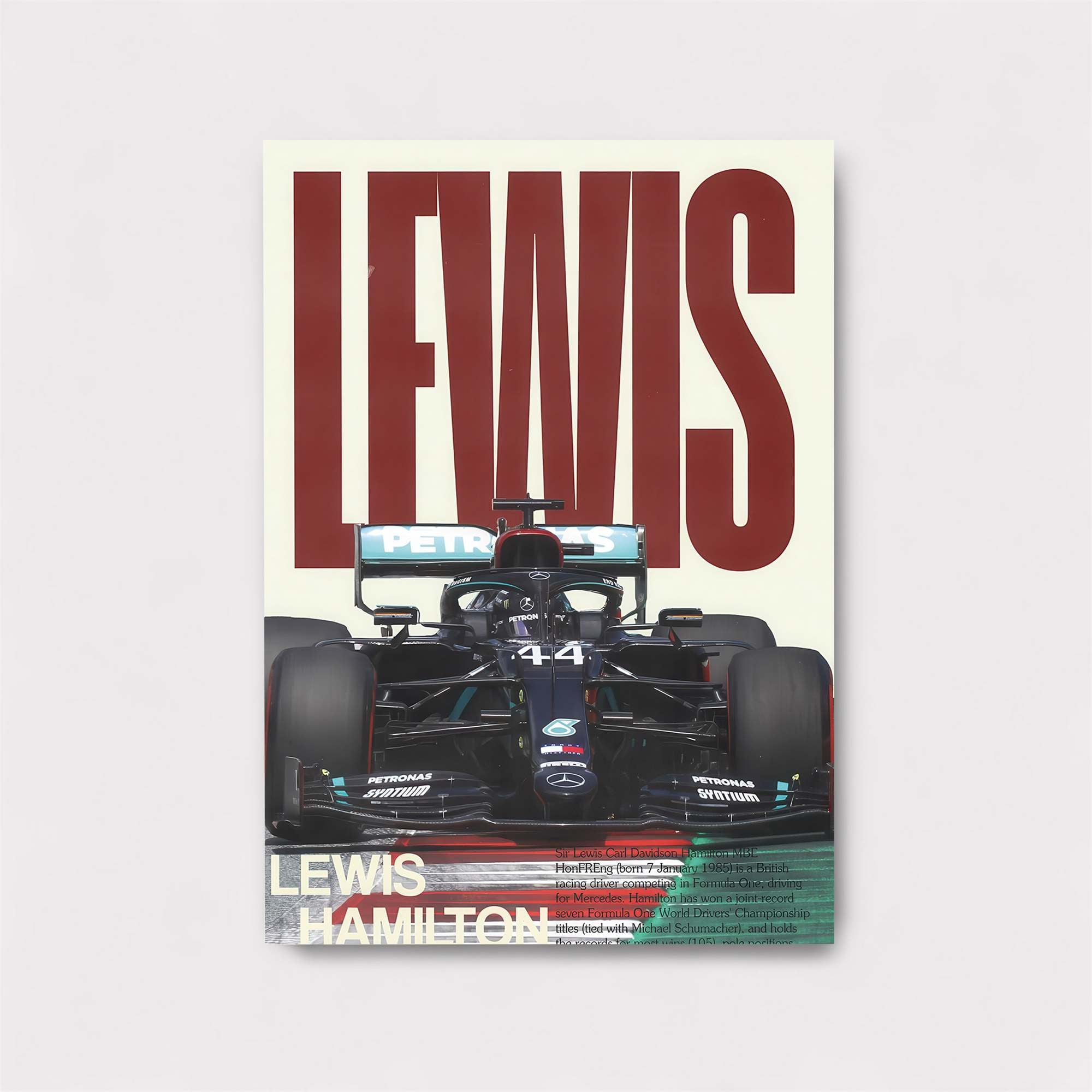 Lewis Hamilton - Velocity Safe Wall Magnetic / M