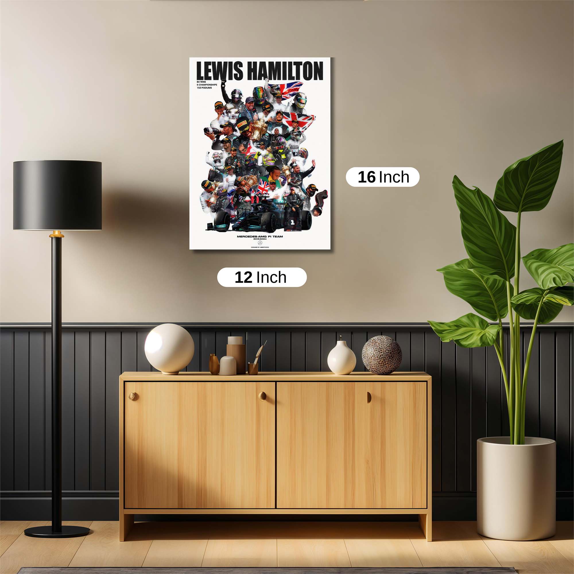 Hamilton Triumphant Safe Wall Magnetic / M