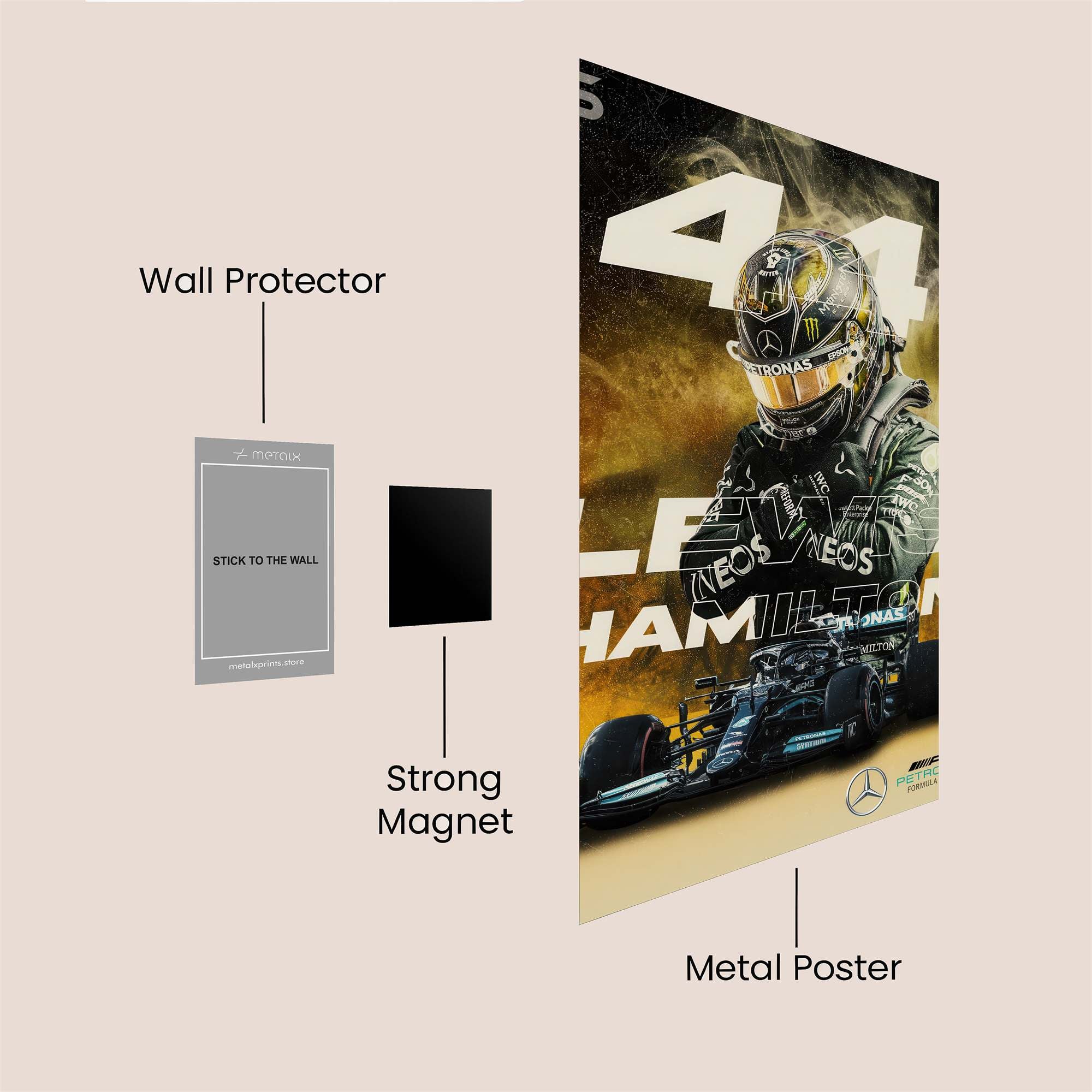 Hamilton Intense Safe Wall Magnetic / M
