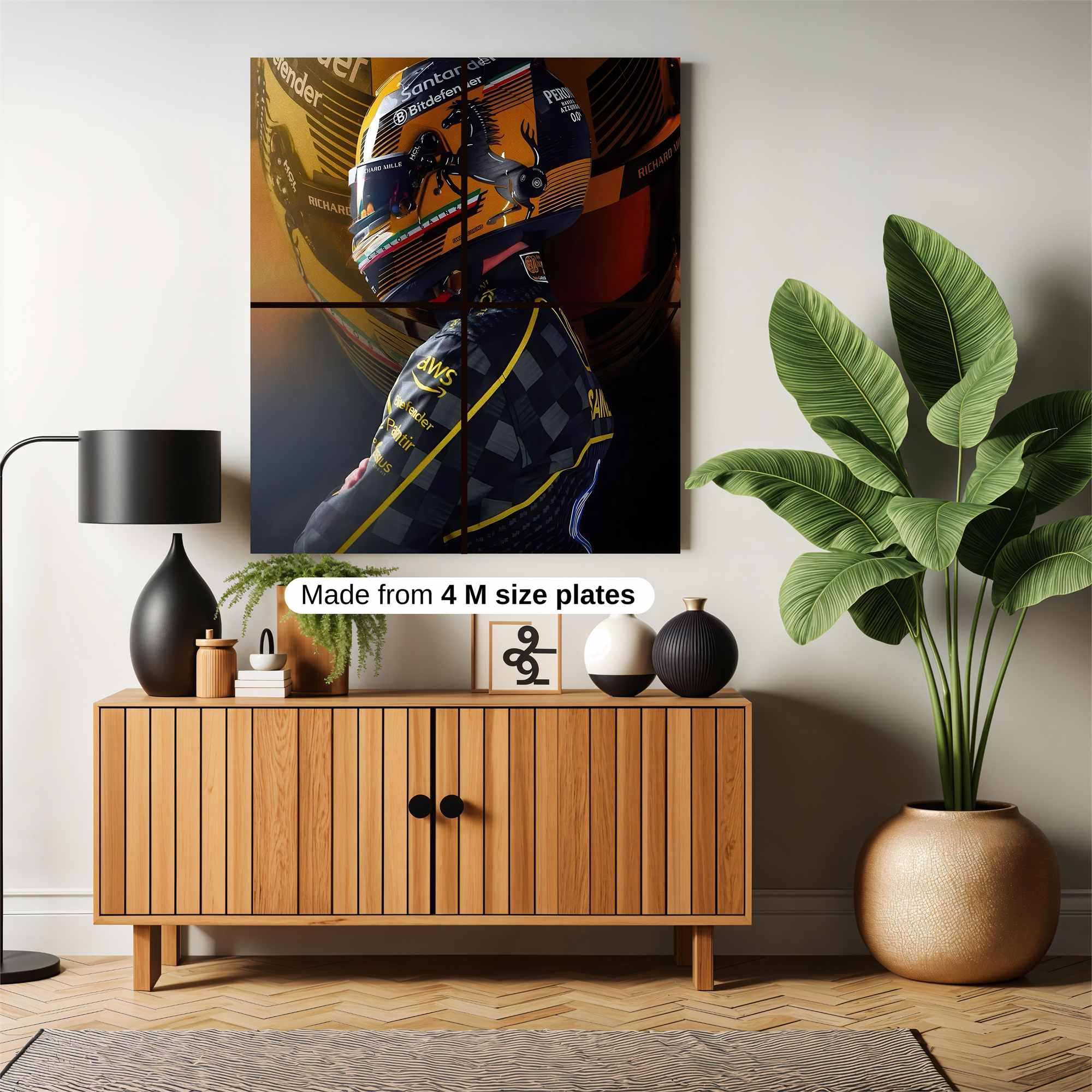 Sainz Serene Safe Wall Magnetic / M