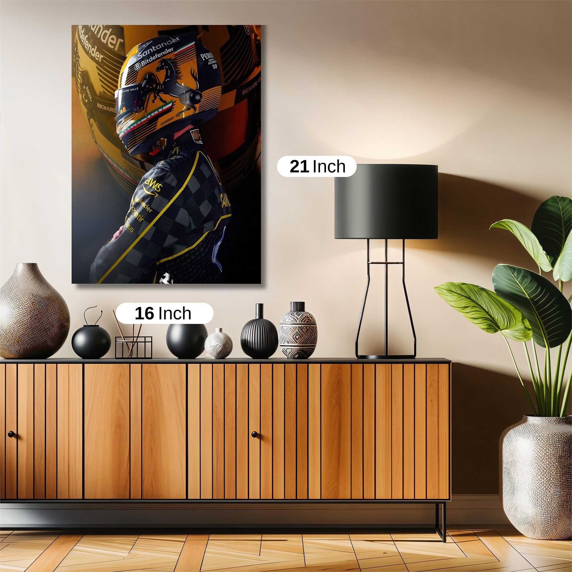 Sainz Serene Safe Wall Magnetic / M