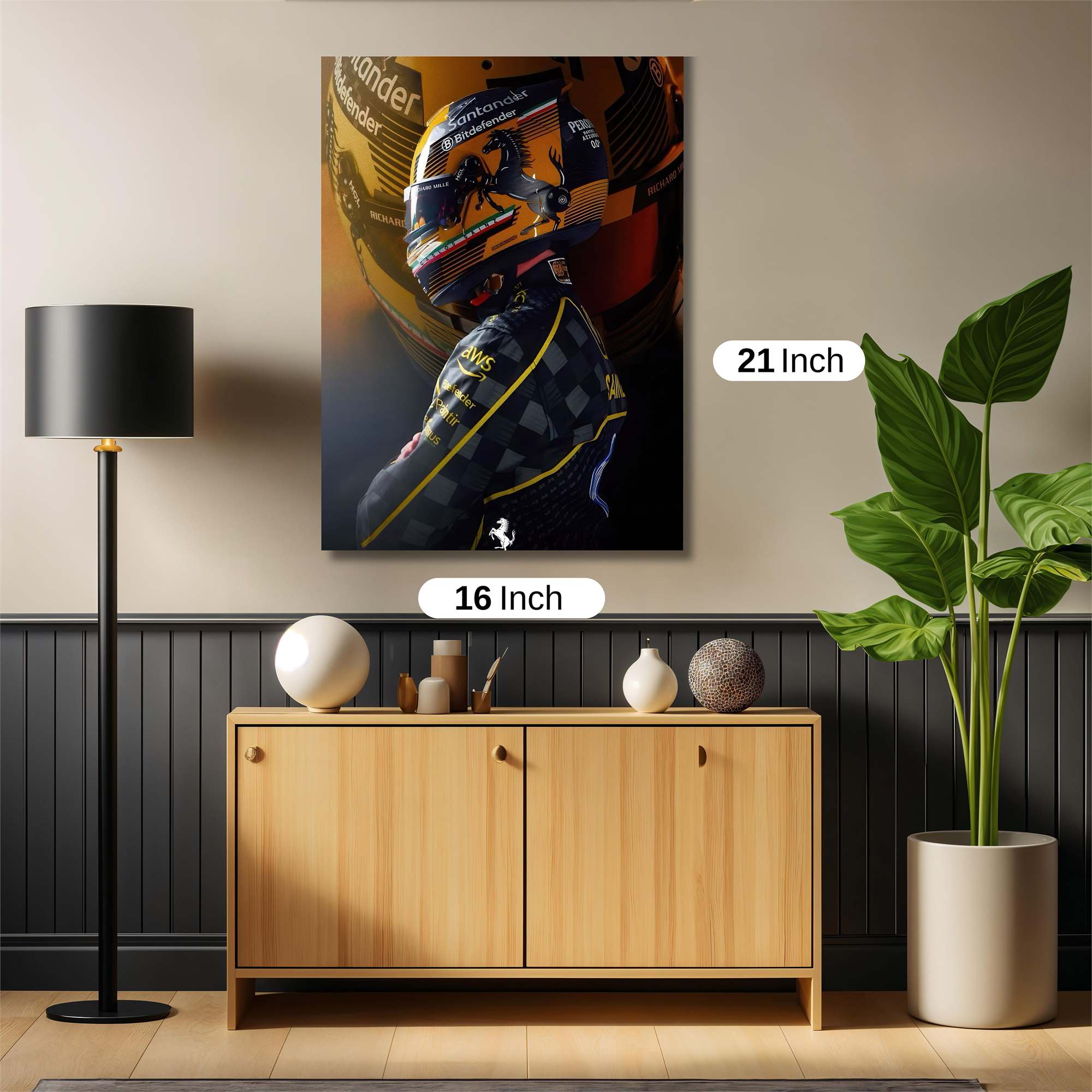 Sainz Serene Safe Wall Magnetic / M