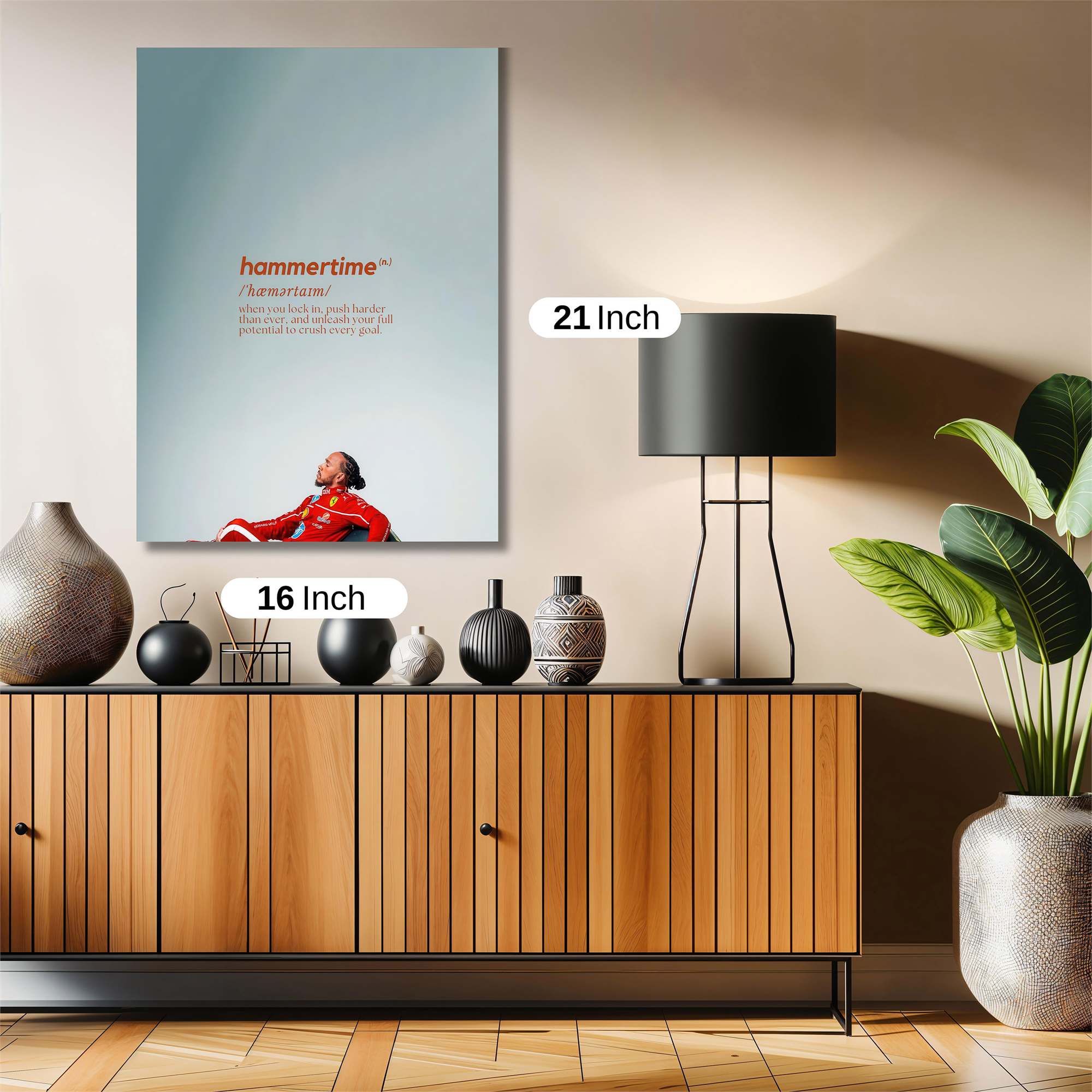 Hamilton Relaxed Safe Wall Magnetic / M